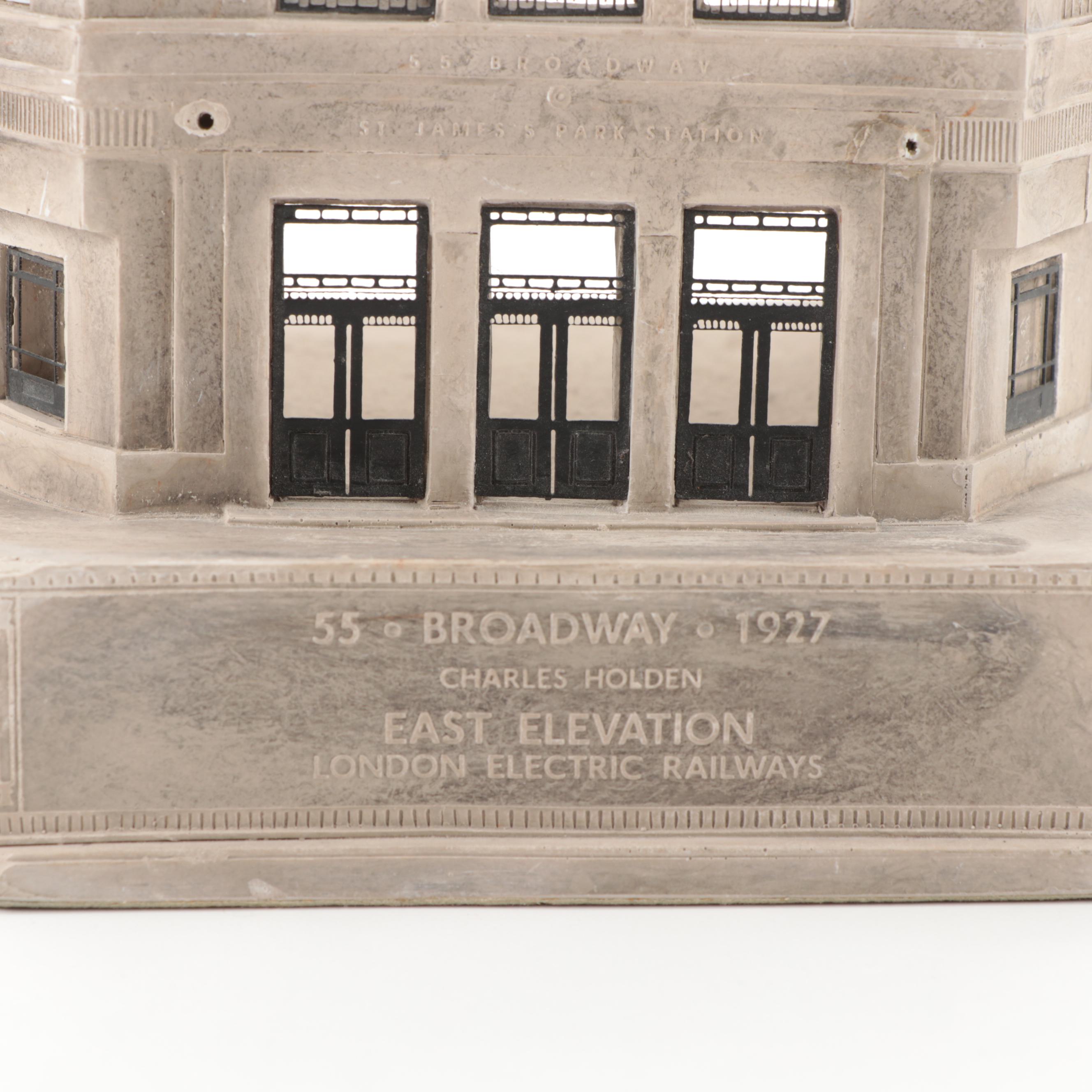 Timothy Richards Plaster "55 Broadway" and "Michelin House" with Other