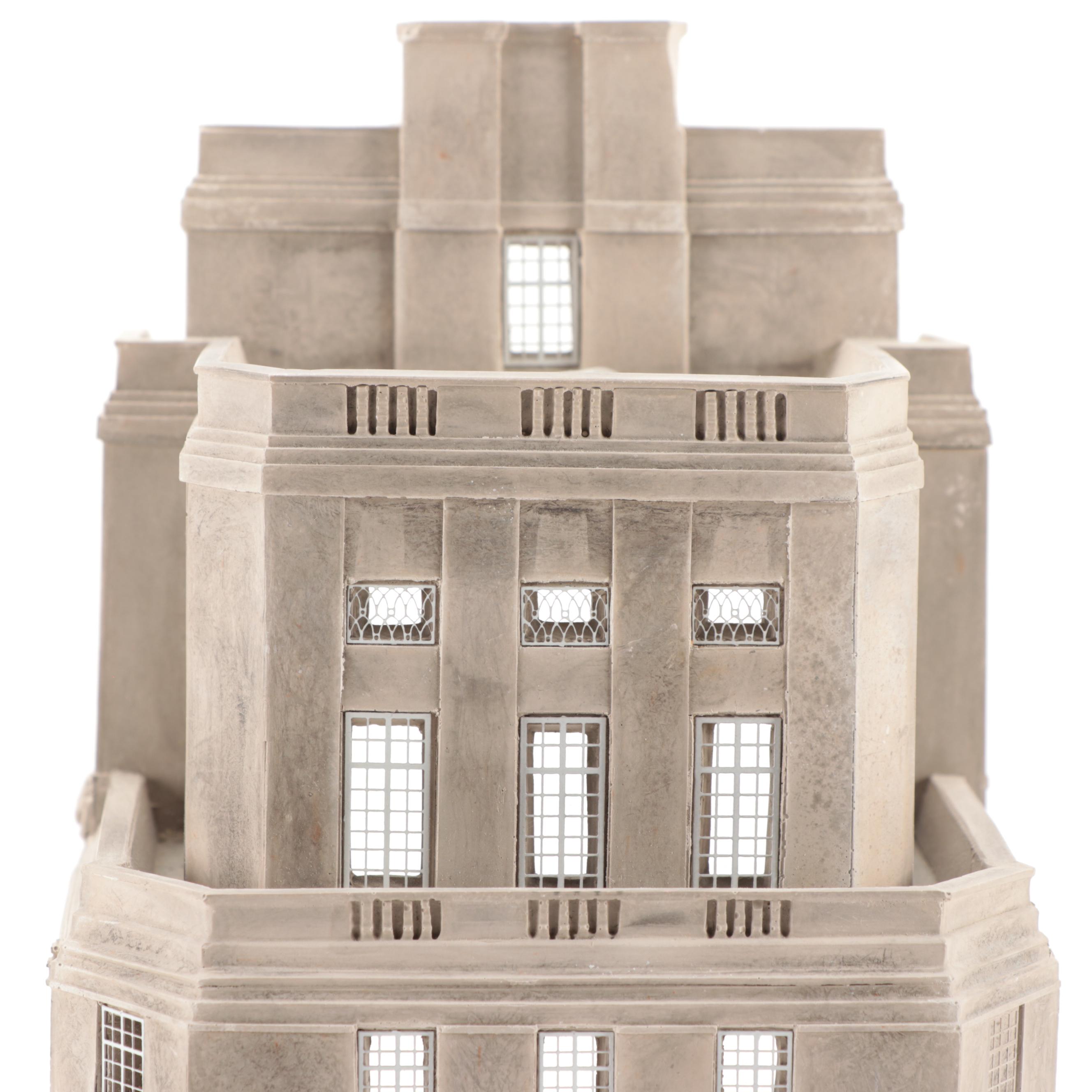 Timothy Richards Plaster "55 Broadway" and "Michelin House" with Other