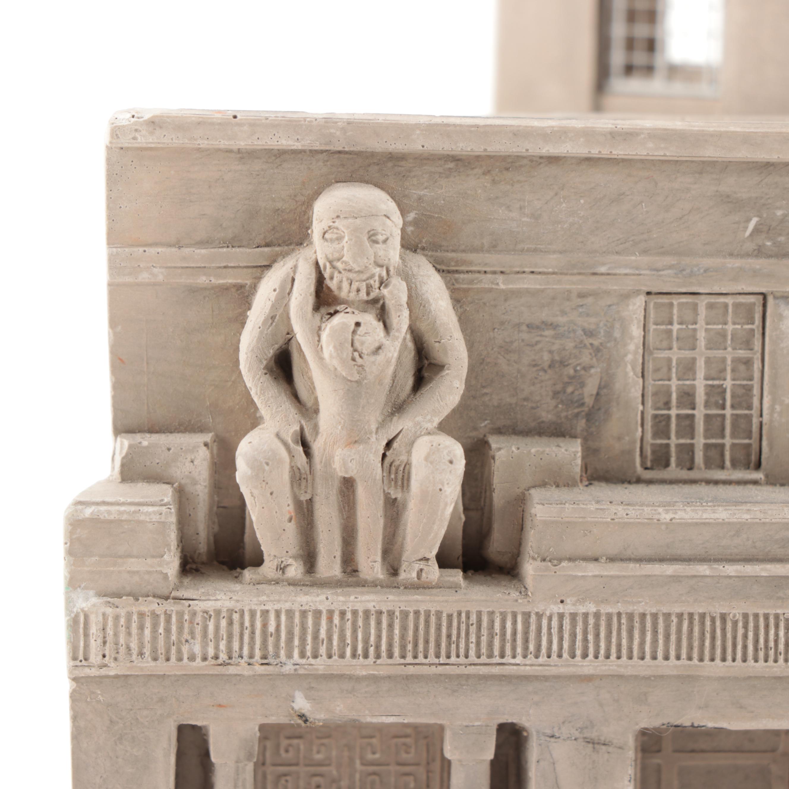 Timothy Richards Plaster "55 Broadway" and "Michelin House" with Other