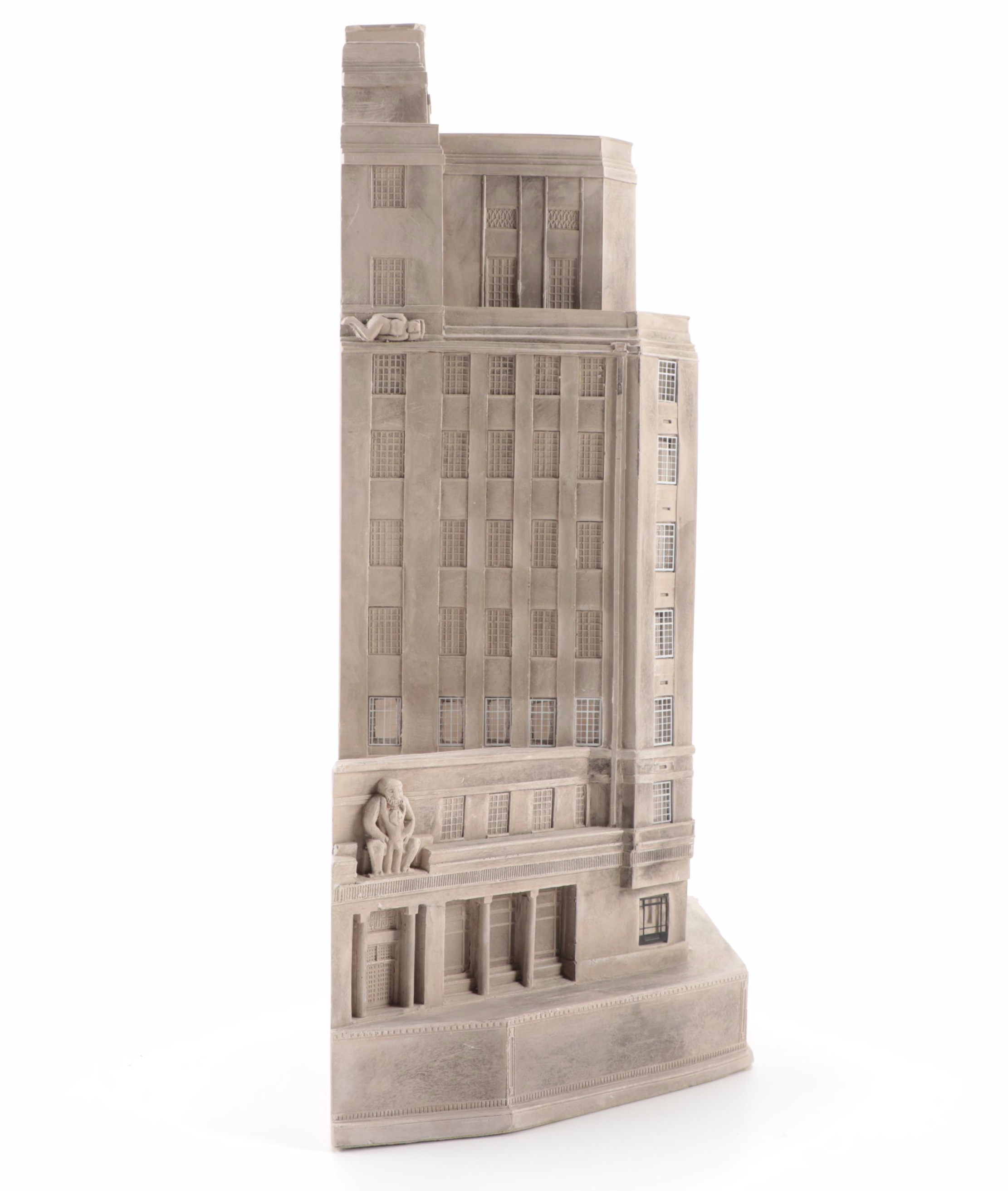 Timothy Richards Plaster "55 Broadway" and "Michelin House" with Other