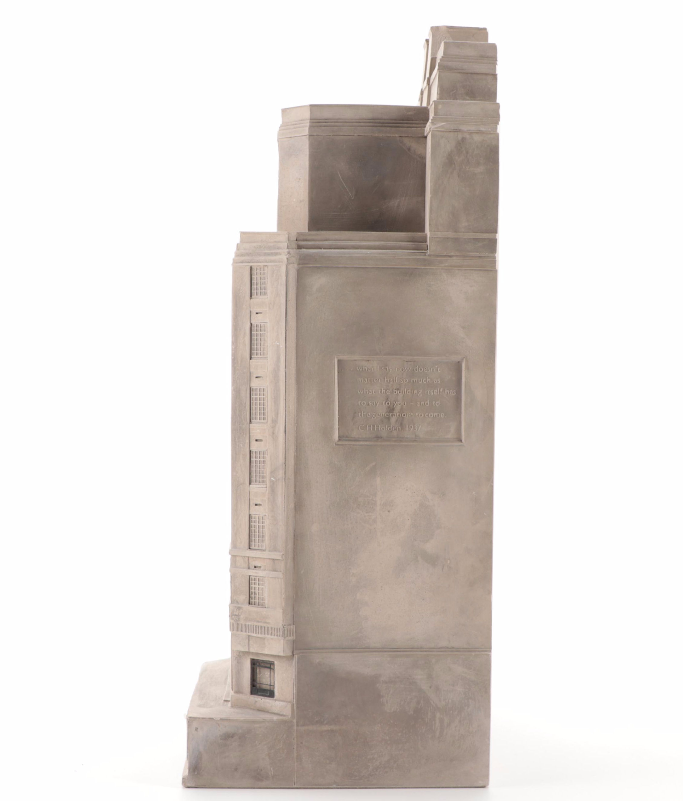 Timothy Richards Plaster "55 Broadway" and "Michelin House" with Other