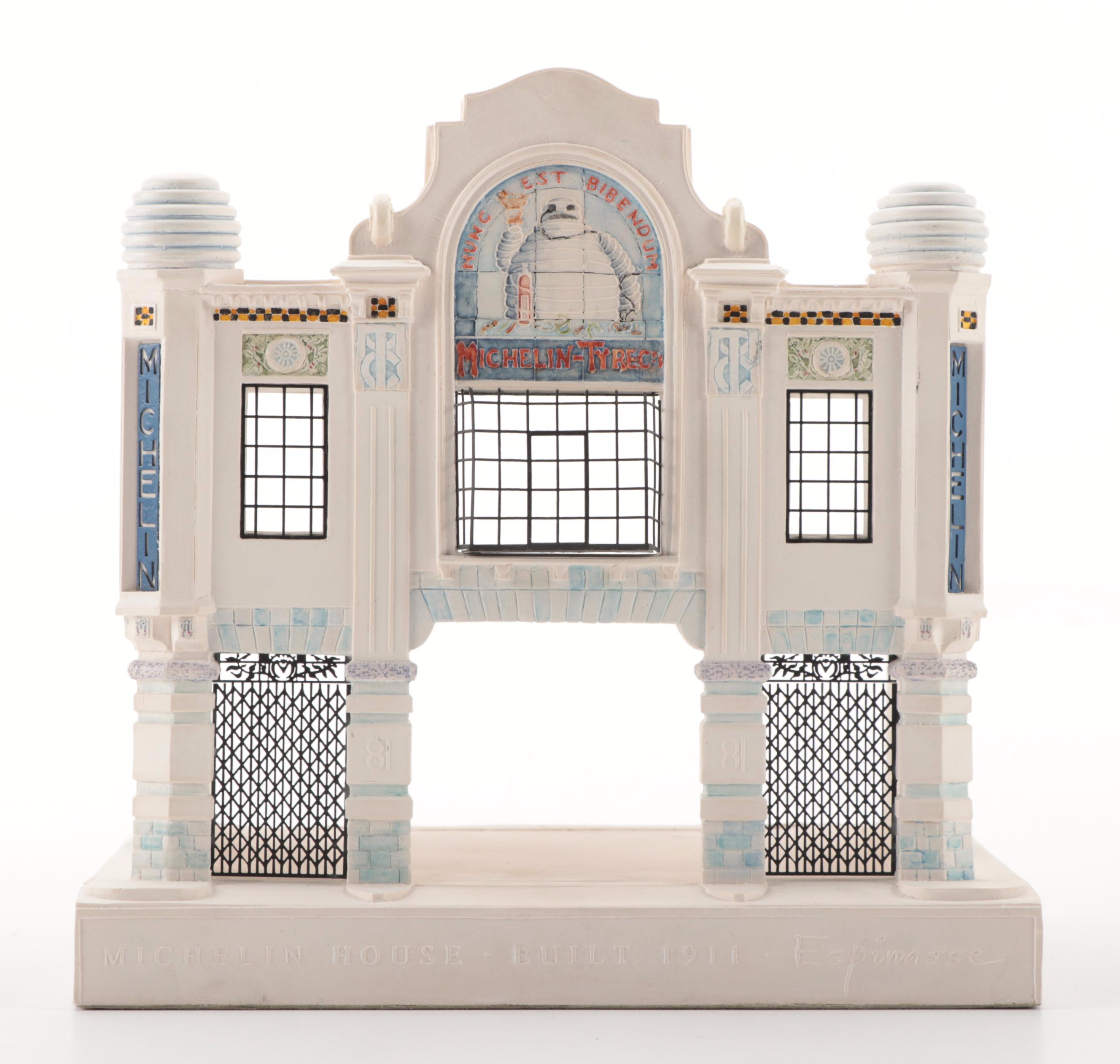 Timothy Richards Plaster "55 Broadway" and "Michelin House" with Other