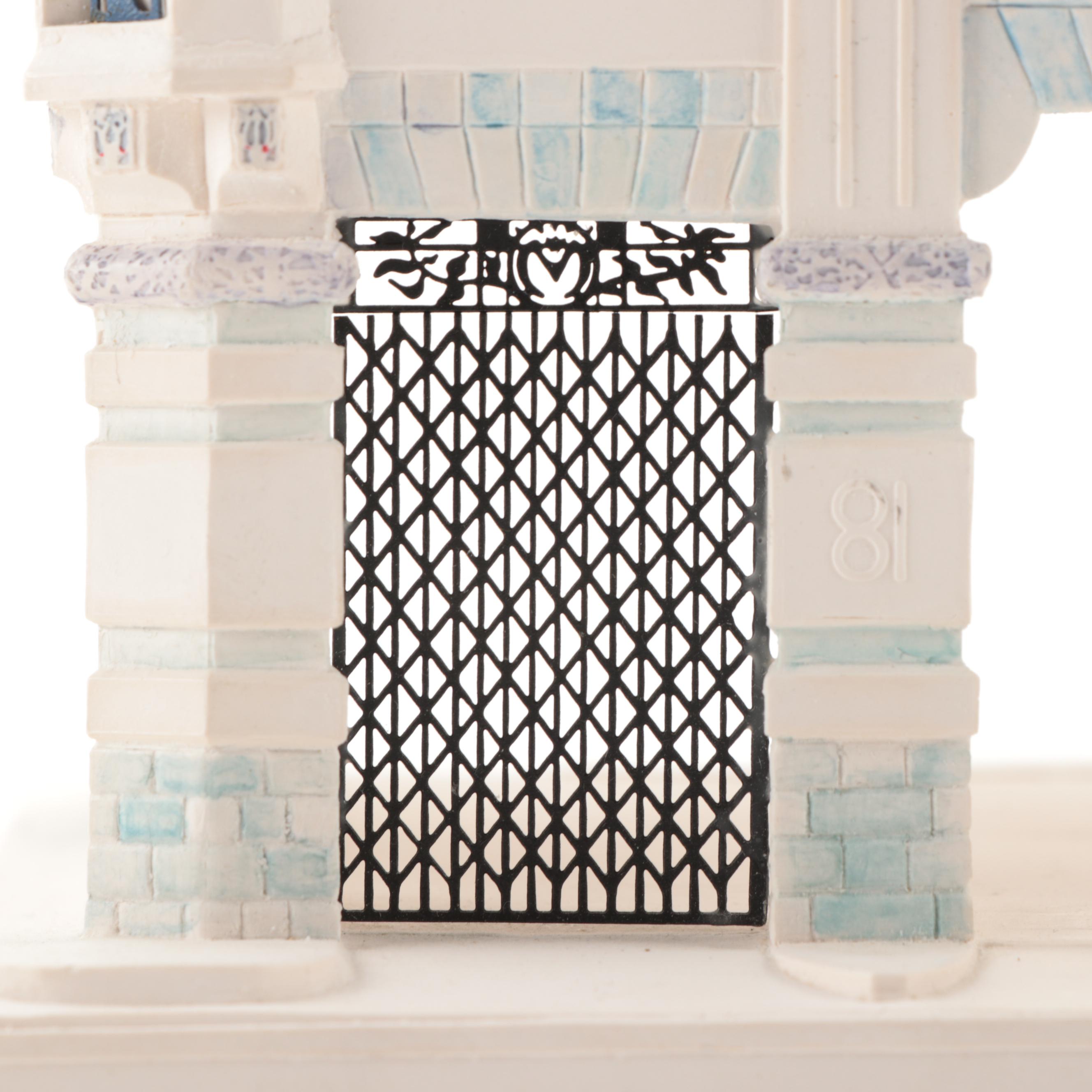 Timothy Richards Plaster "55 Broadway" and "Michelin House" with Other