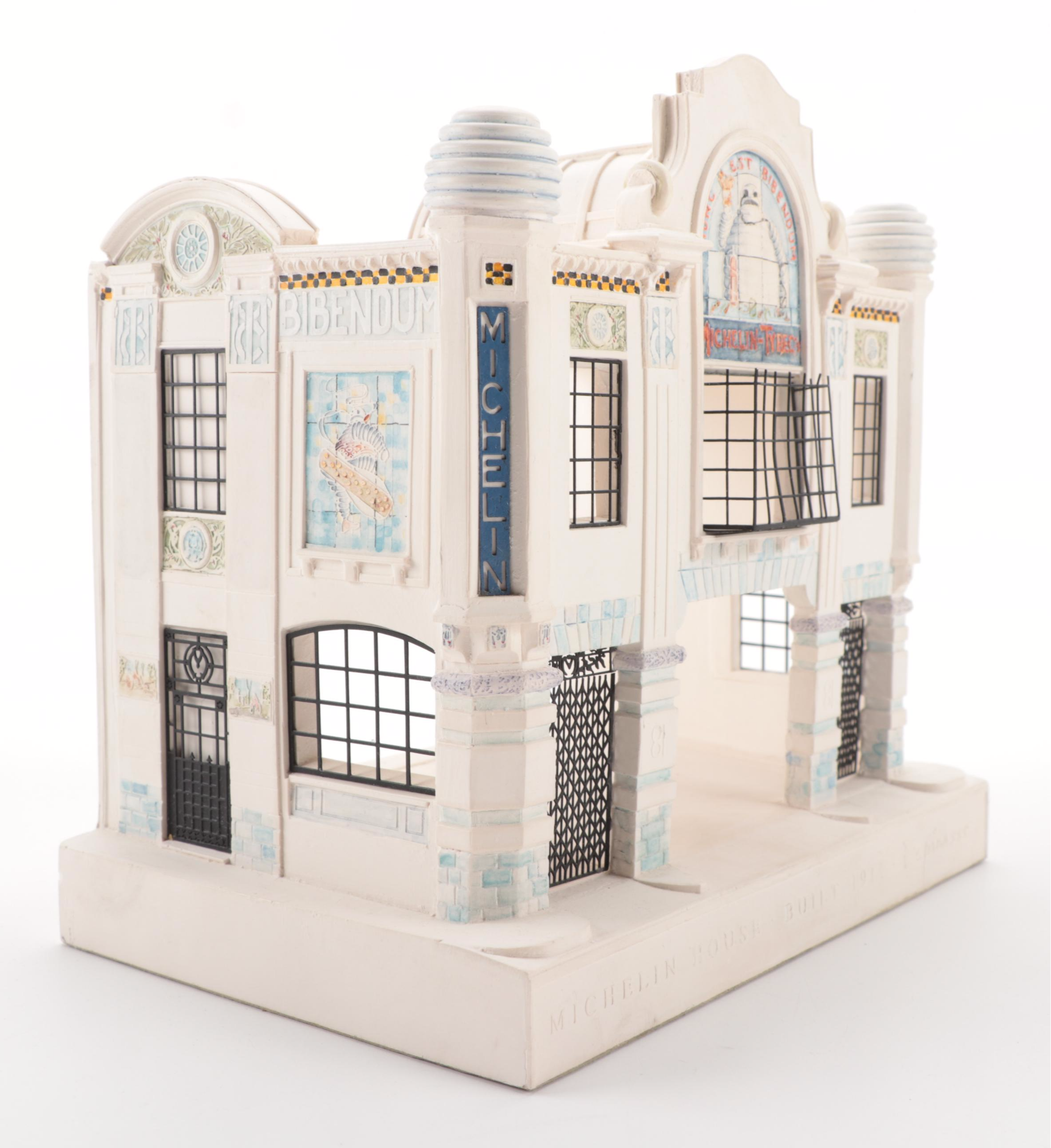 Timothy Richards Plaster "55 Broadway" and "Michelin House" with Other