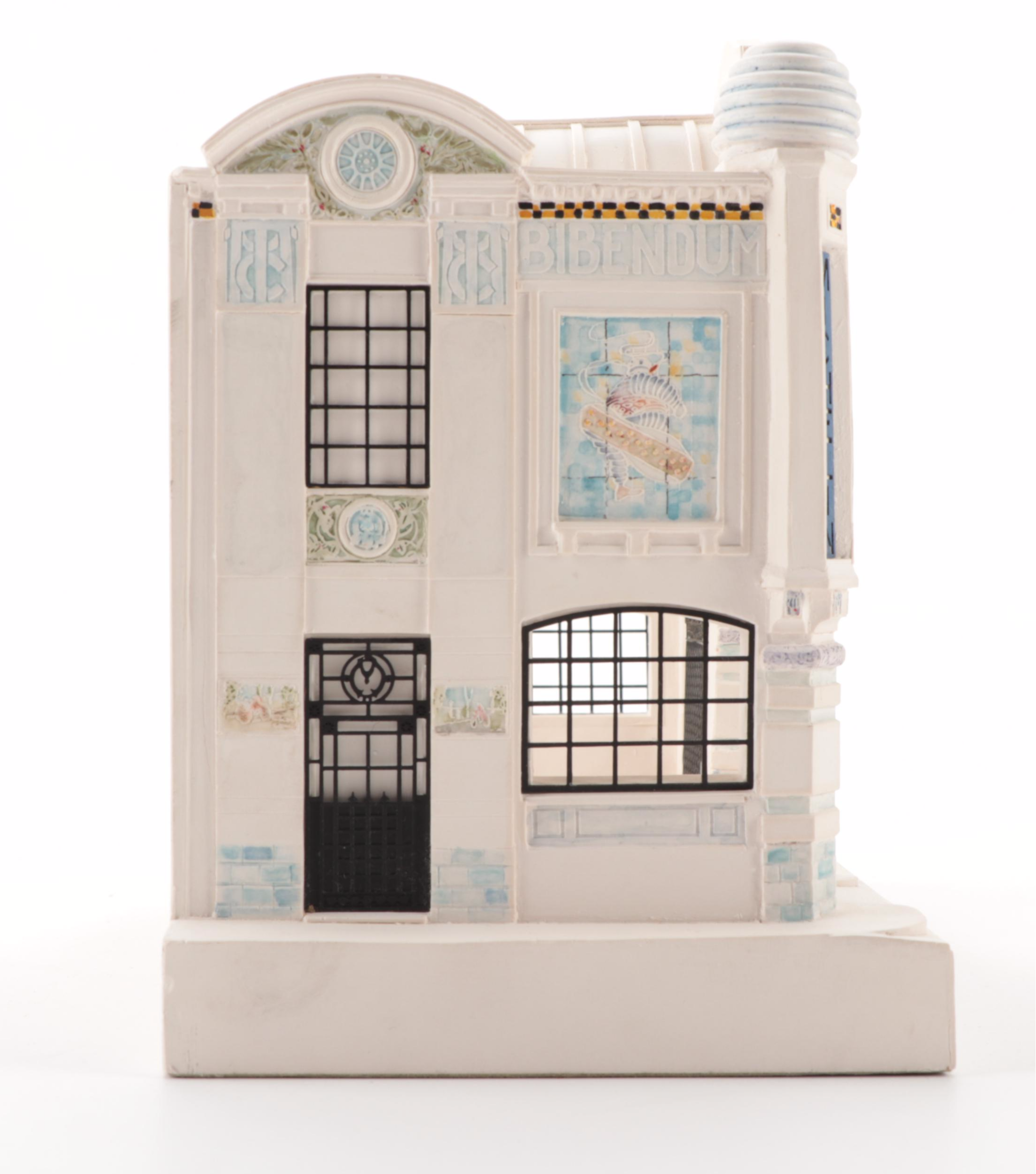 Timothy Richards Plaster "55 Broadway" and "Michelin House" with Other