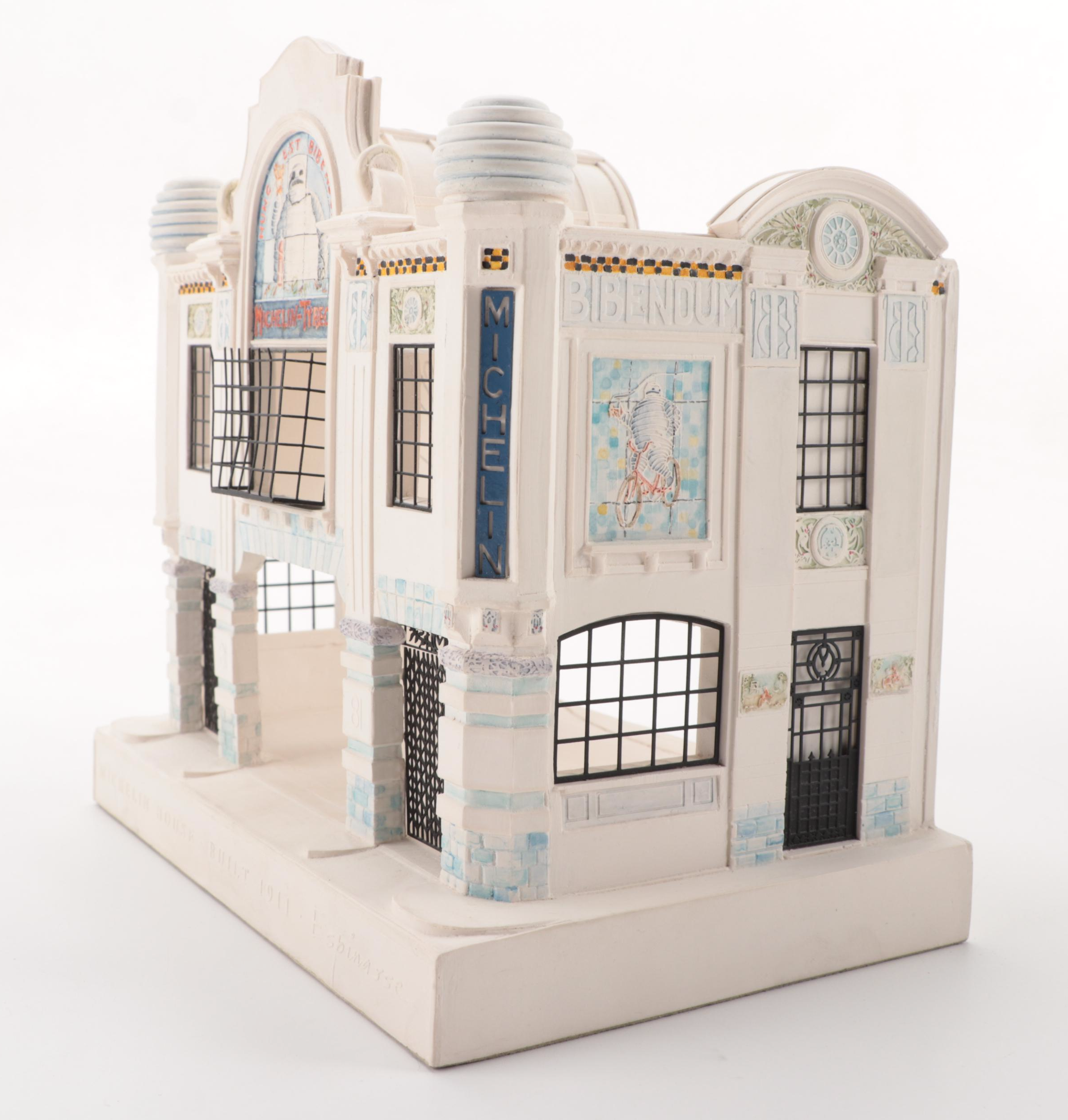 Timothy Richards Plaster "55 Broadway" and "Michelin House" with Other