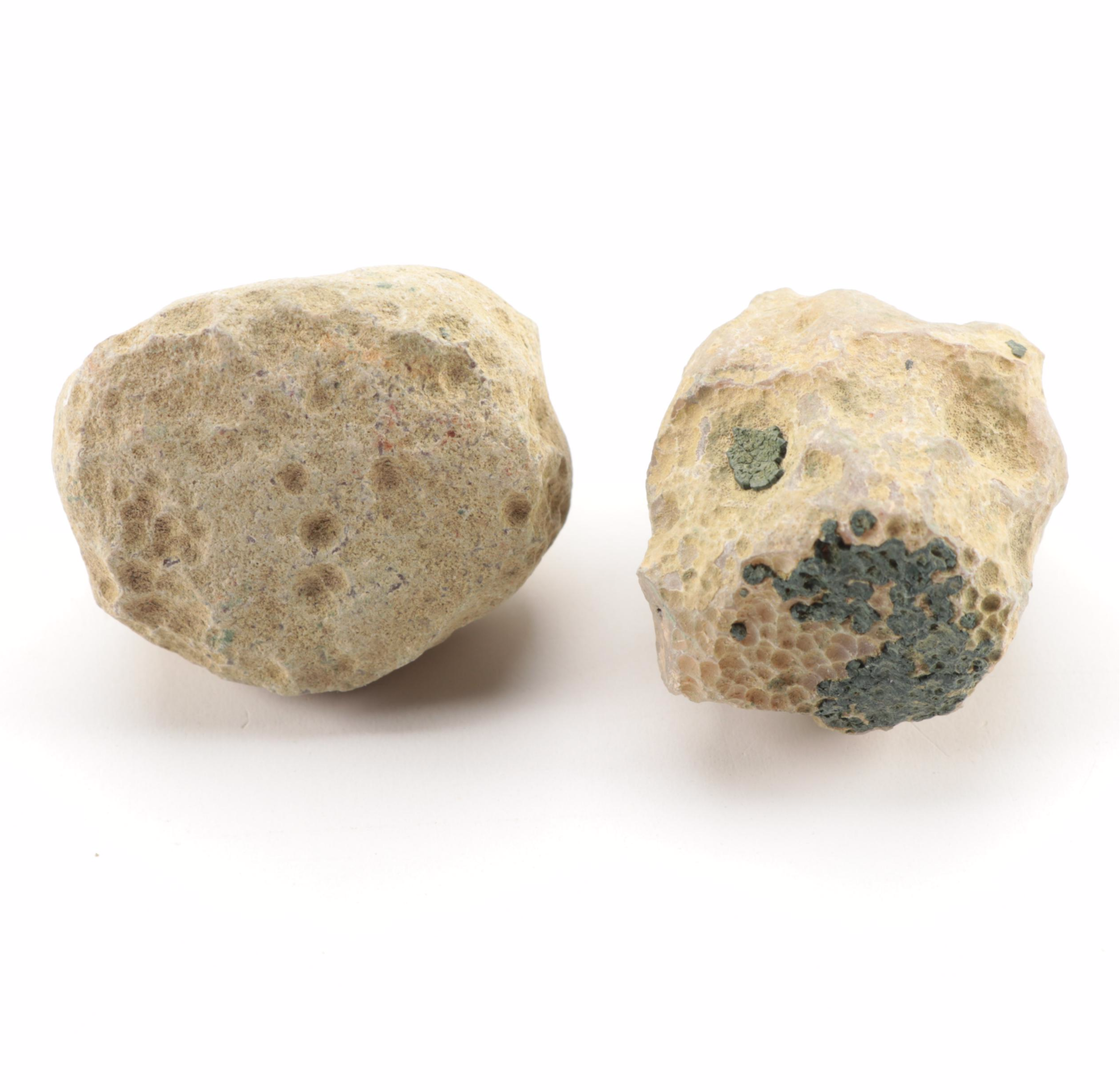 Polished and Rough Gemstones Including Tiger's Eye, Turquoise, Jasper, and More