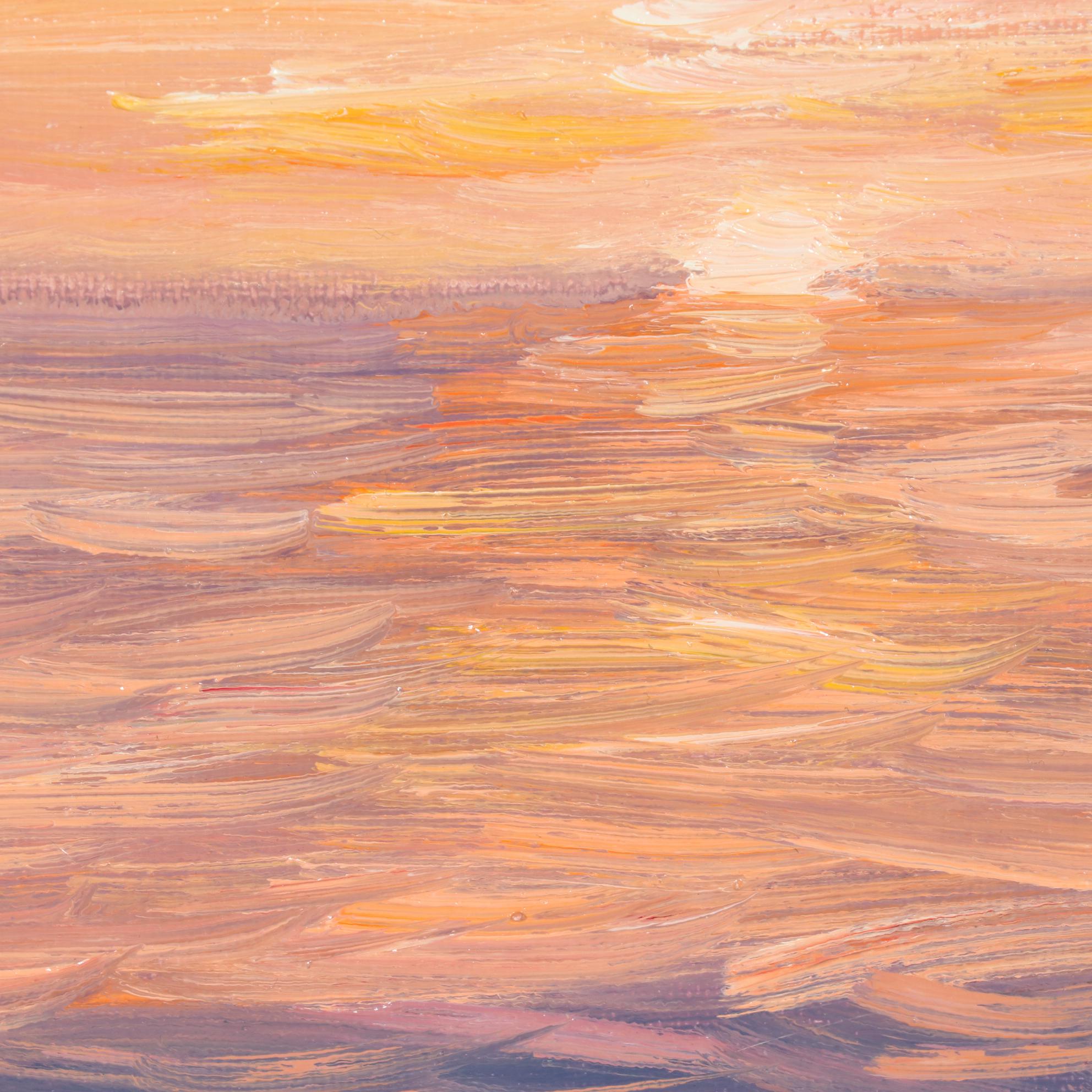 Sean Wu Oil Painting "Sunset," 2020