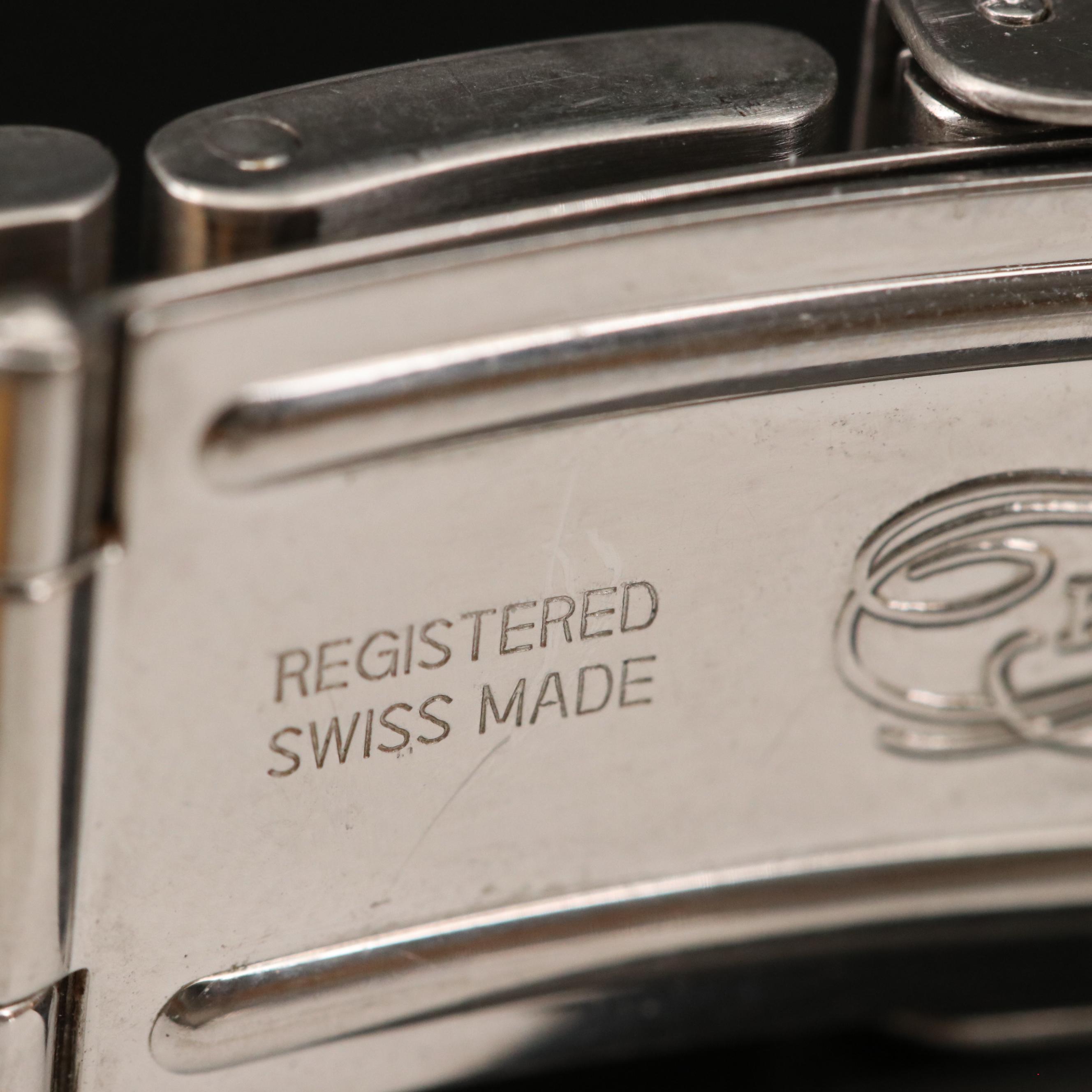 2001 Rolex Date 18K Gold and Stainless Steel Automatic Watch