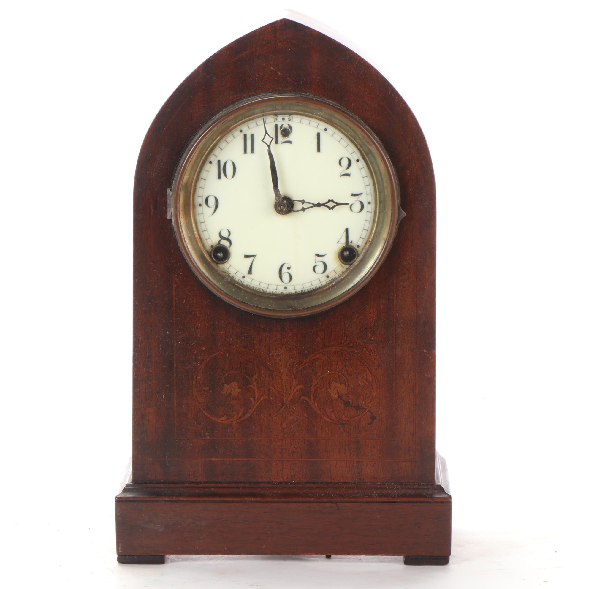 Sessions Clock Co. "Concord" Eight-Day Beehive Mantel Clock, Early 20th Century