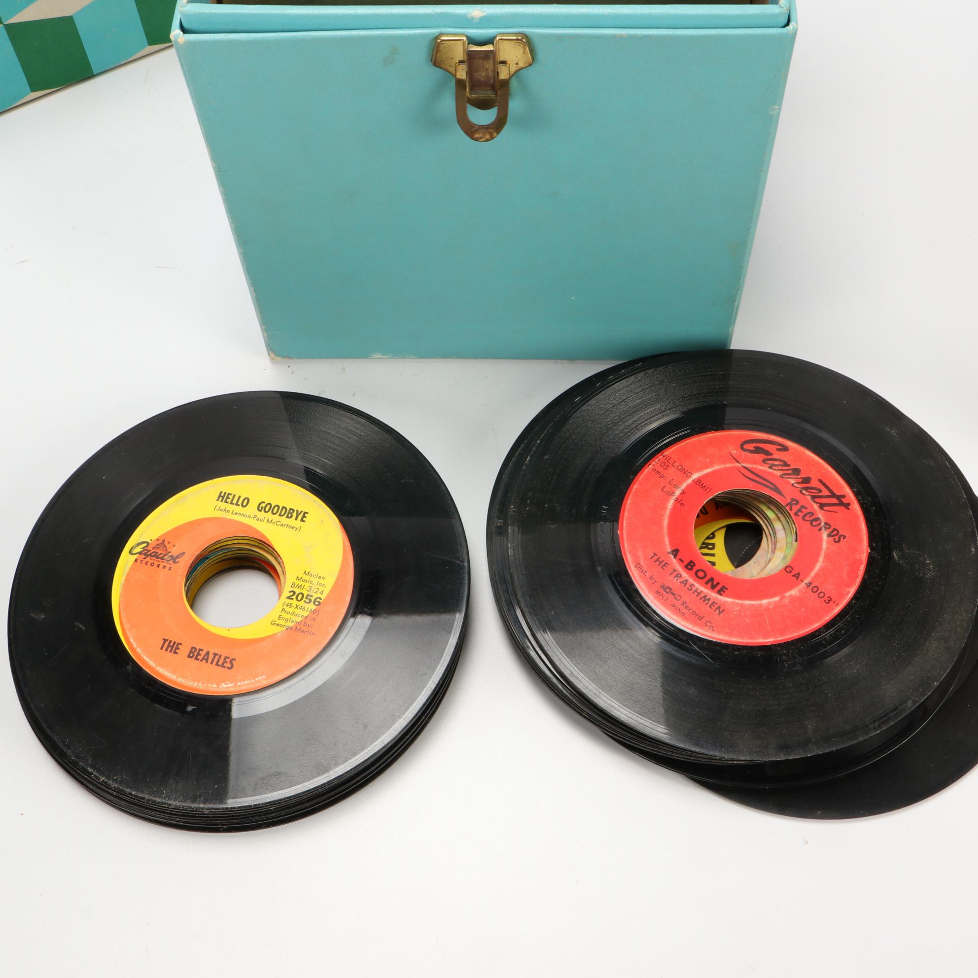 Marvin Gaye, The Beach Boys, Roy Orbison and Other 45 RPM Vinyl Records