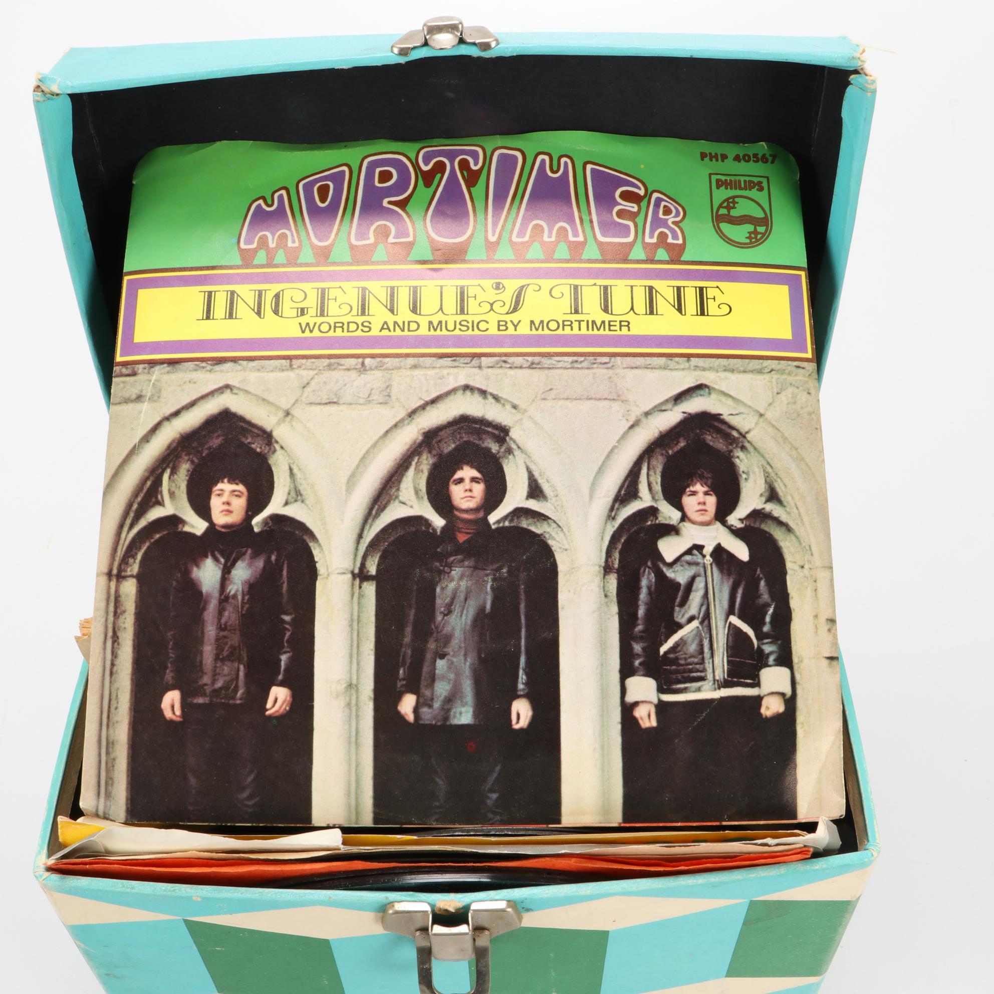 Marvin Gaye, The Beach Boys, Roy Orbison and Other 45 RPM Vinyl Records