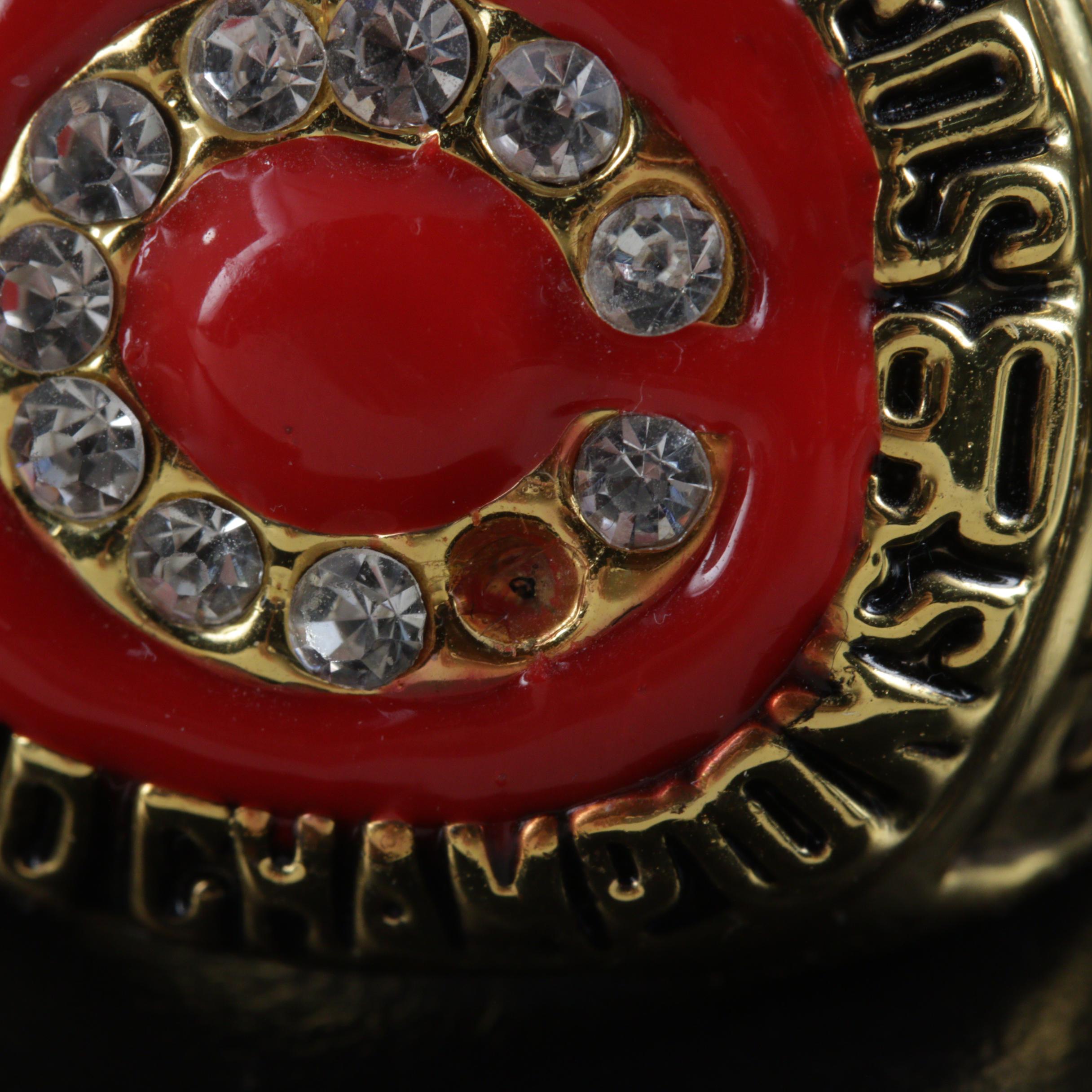 Replica 1990 Eric Davis Cincinnati Reds "World Champions" Ring with Case