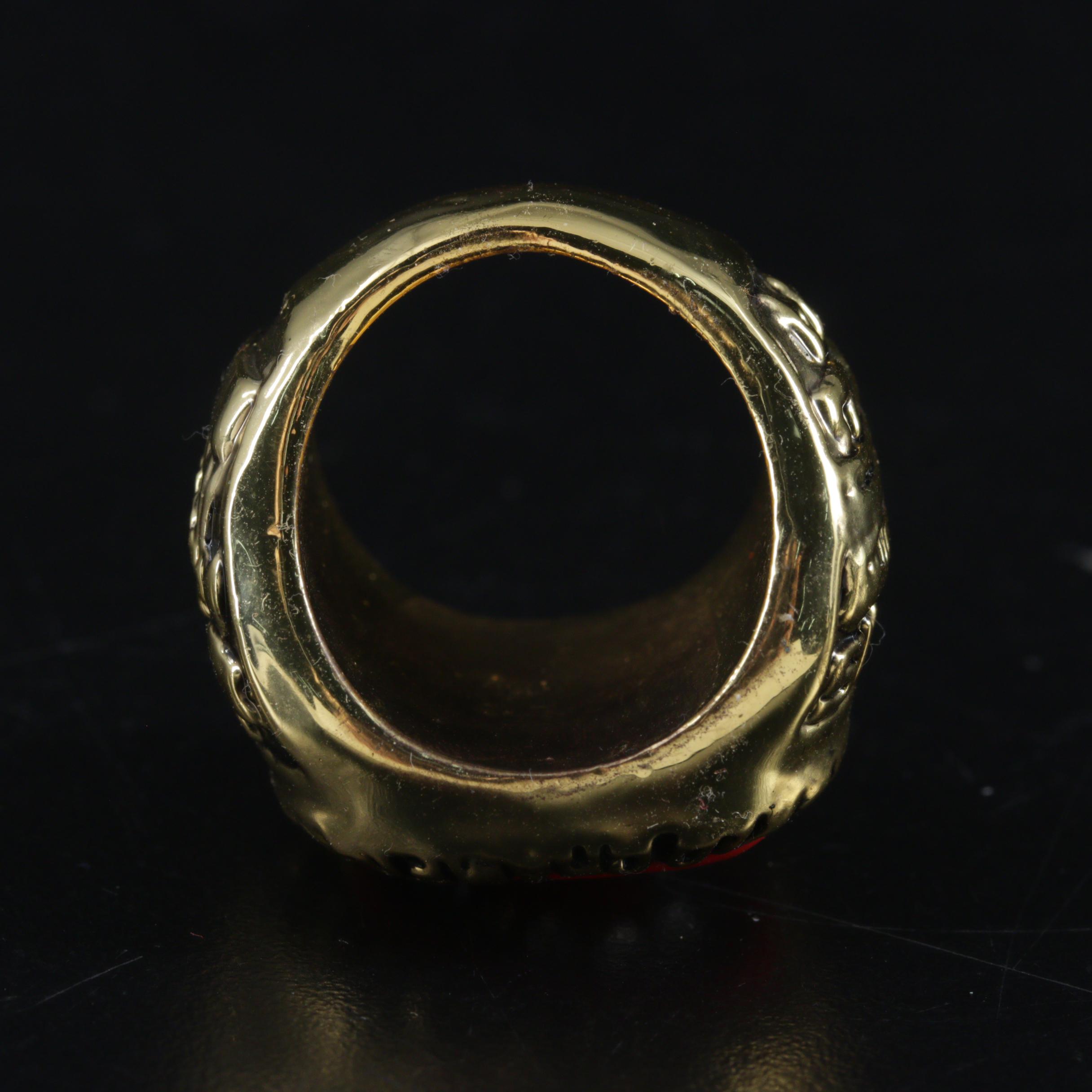 Replica 1990 Eric Davis Cincinnati Reds "World Champions" Ring with Case