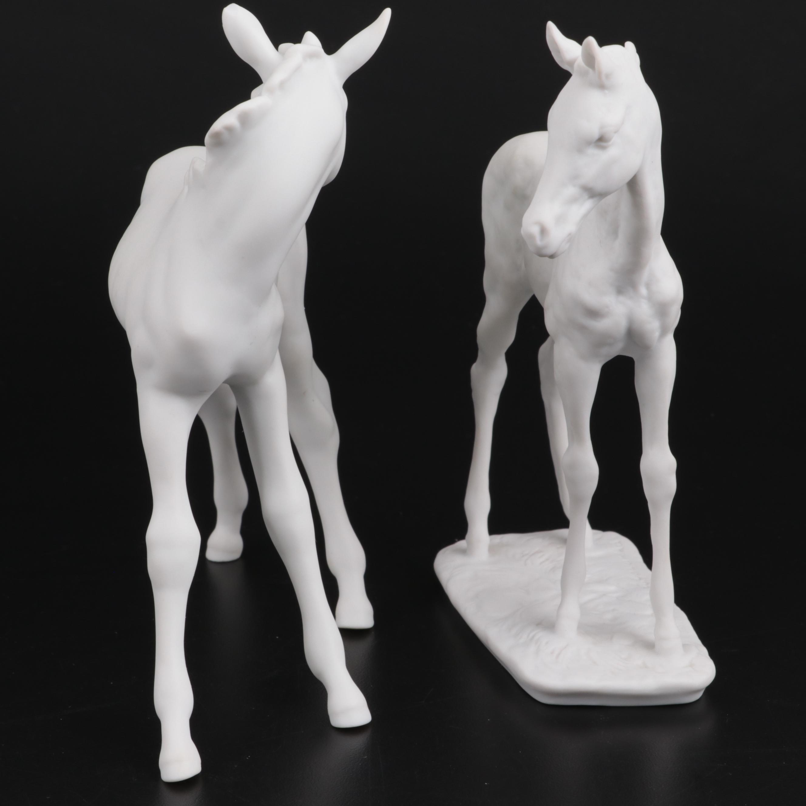 Royal Kaiser Porcelain Horse Figurines
