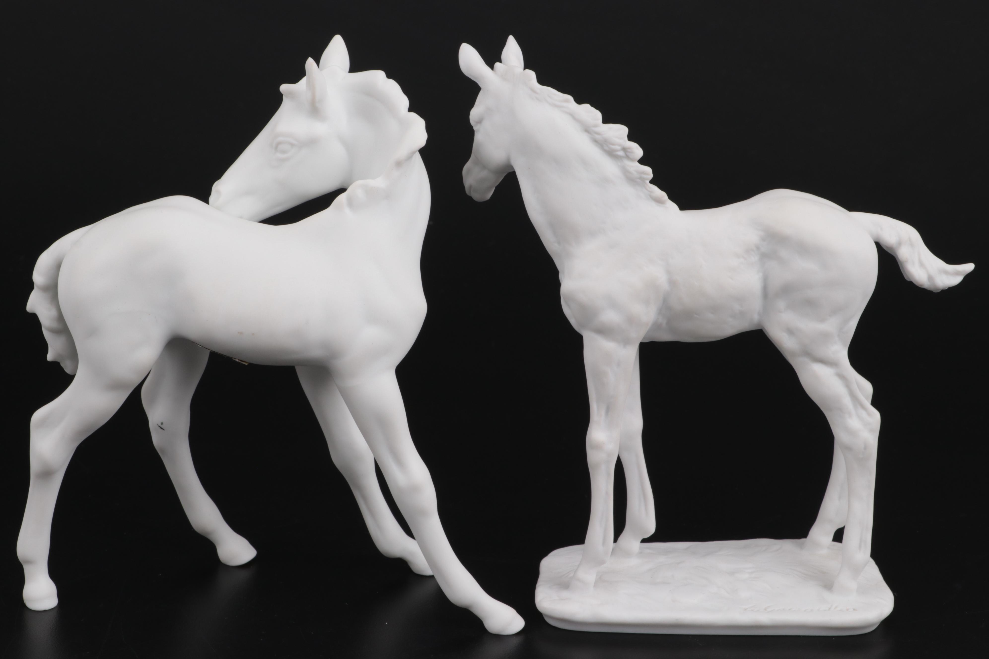 Royal Kaiser Porcelain Horse Figurines