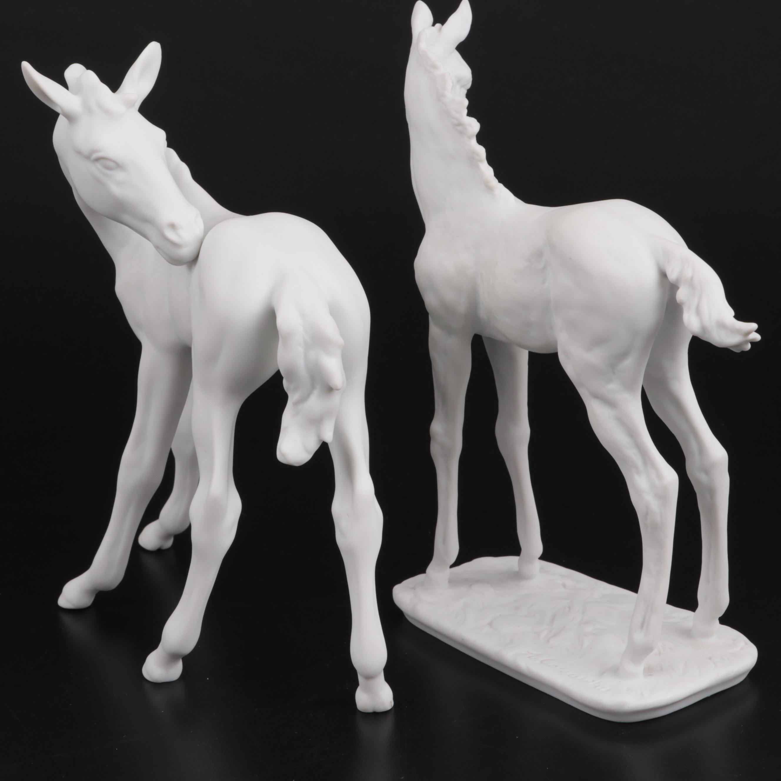 Royal Kaiser Porcelain Horse Figurines