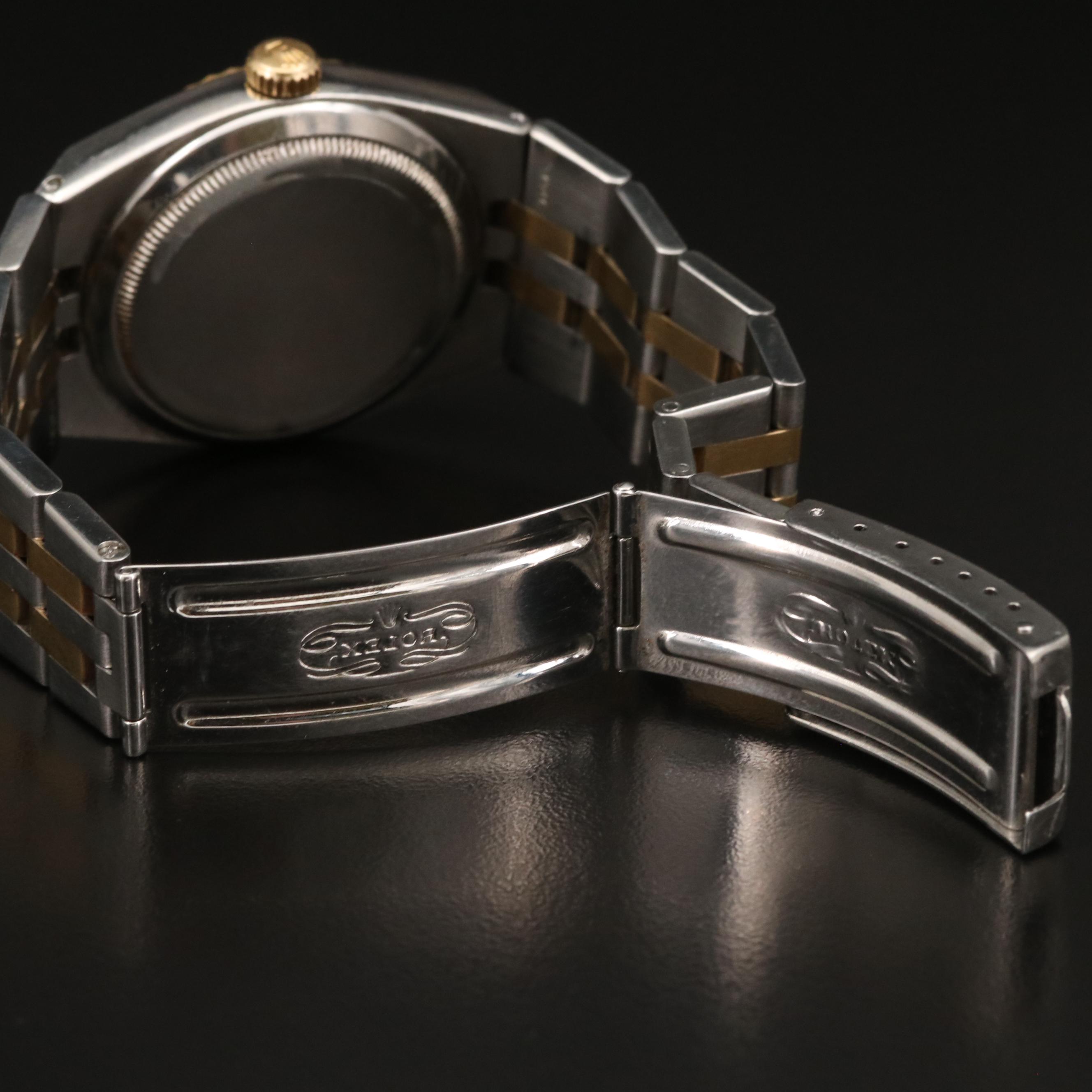 1979 Rolex Datejust Oysterquartz 14K and Stainless Steel Watch