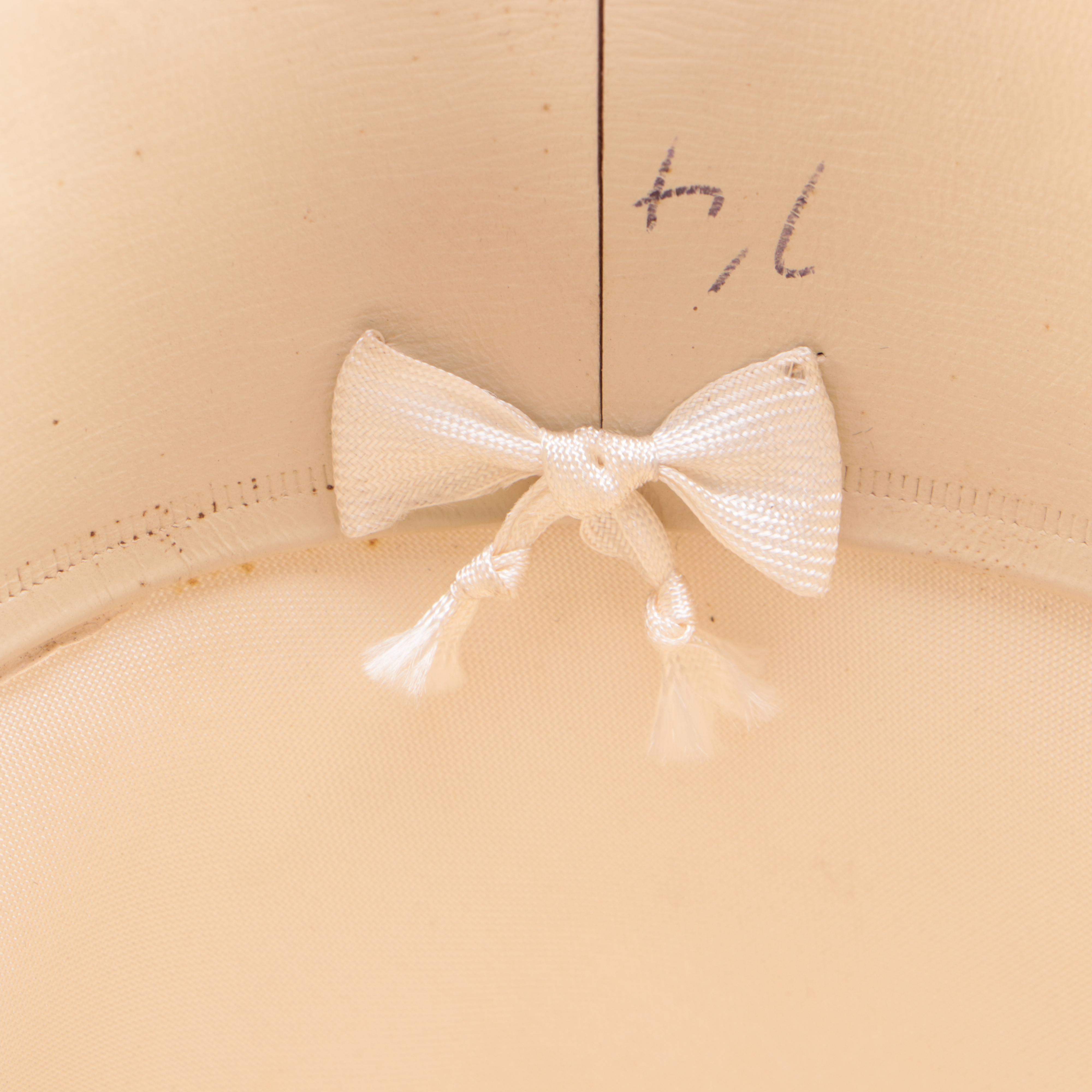 Moss Bros Black Beaver Fur Silk Plush Top Hat with Unmarked Box