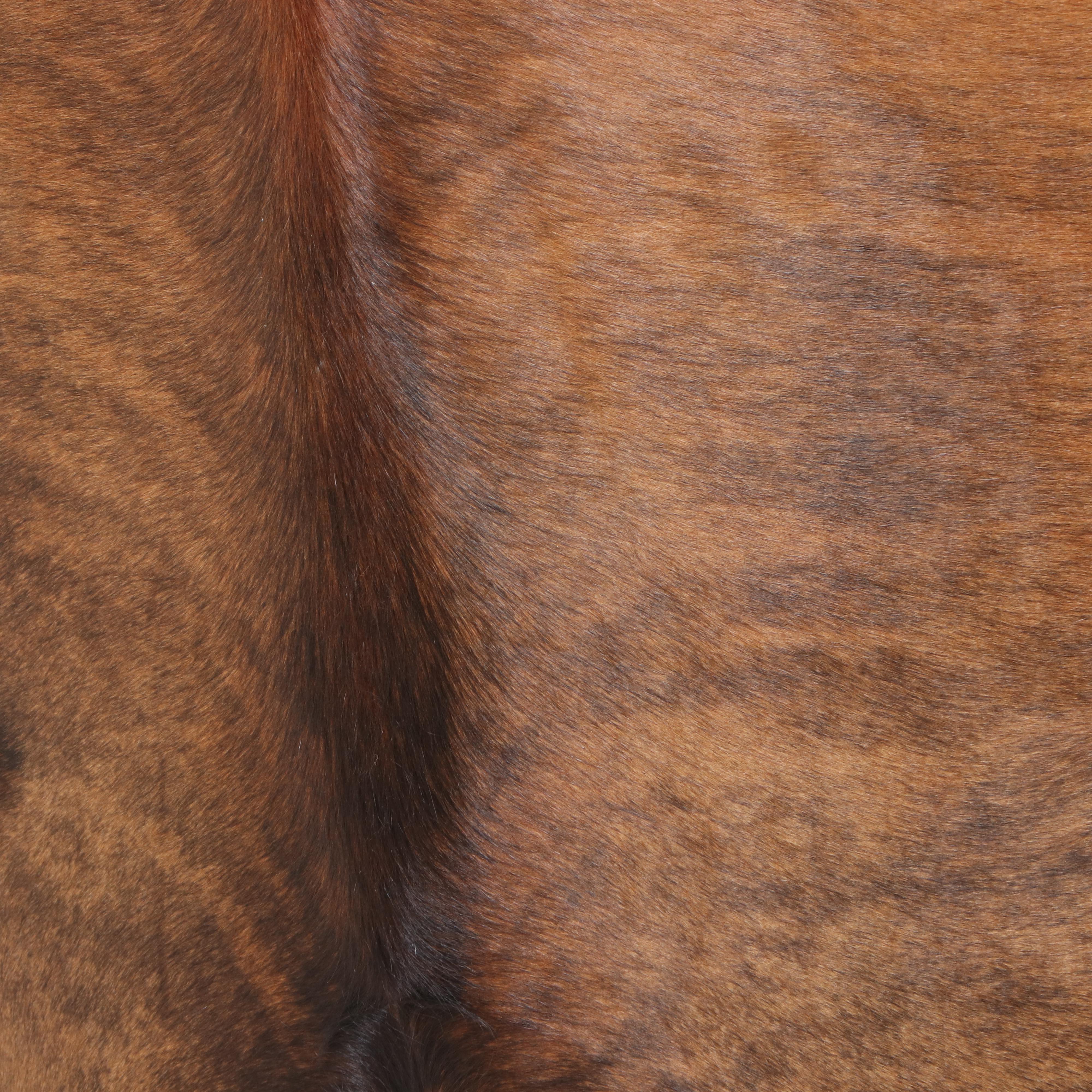 Bernhardt Furniture Bonded Leather and Cowhide Wingback Armchair