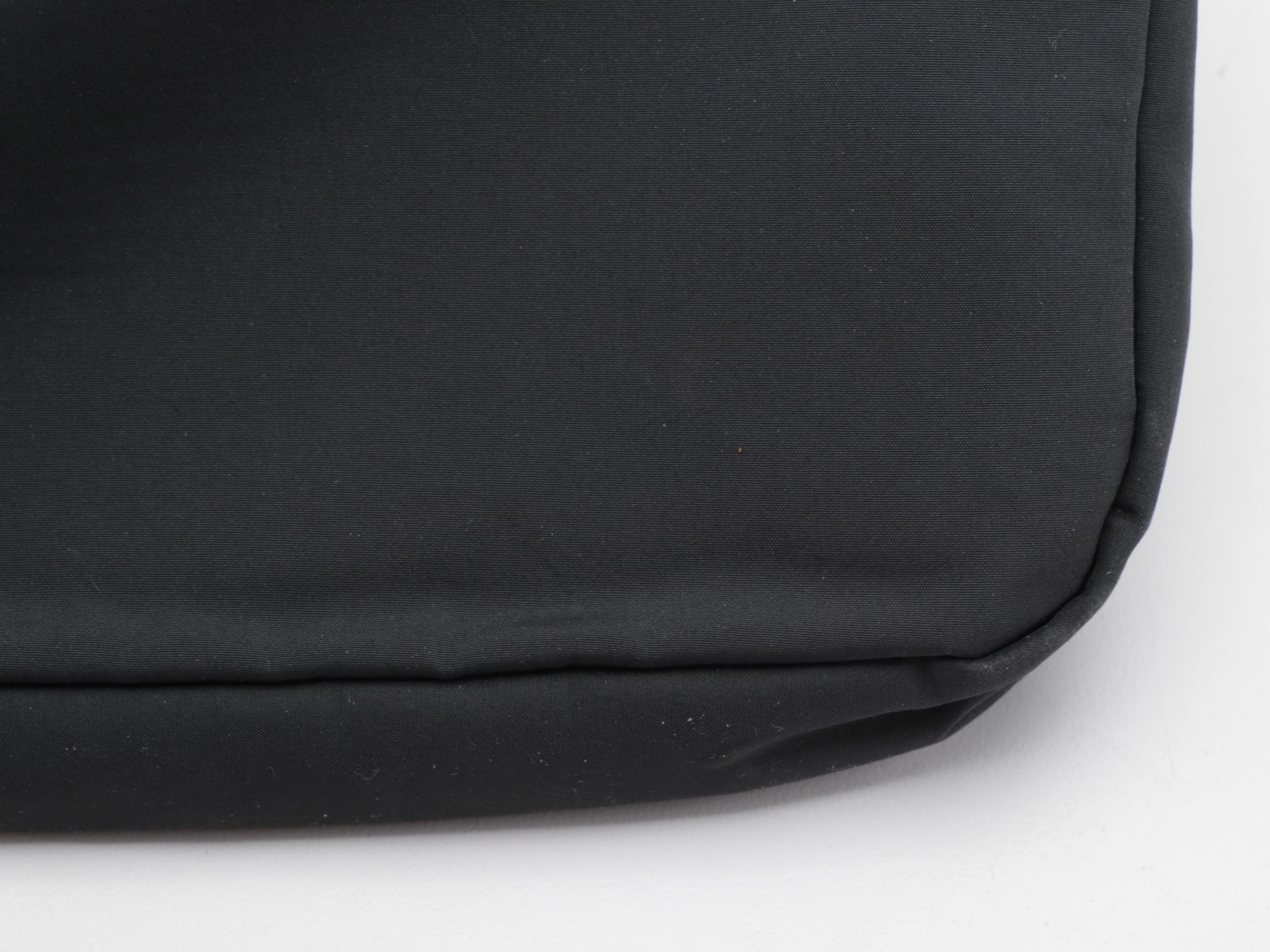 Prada Sport Grey Nylon Zipper Belt Bag