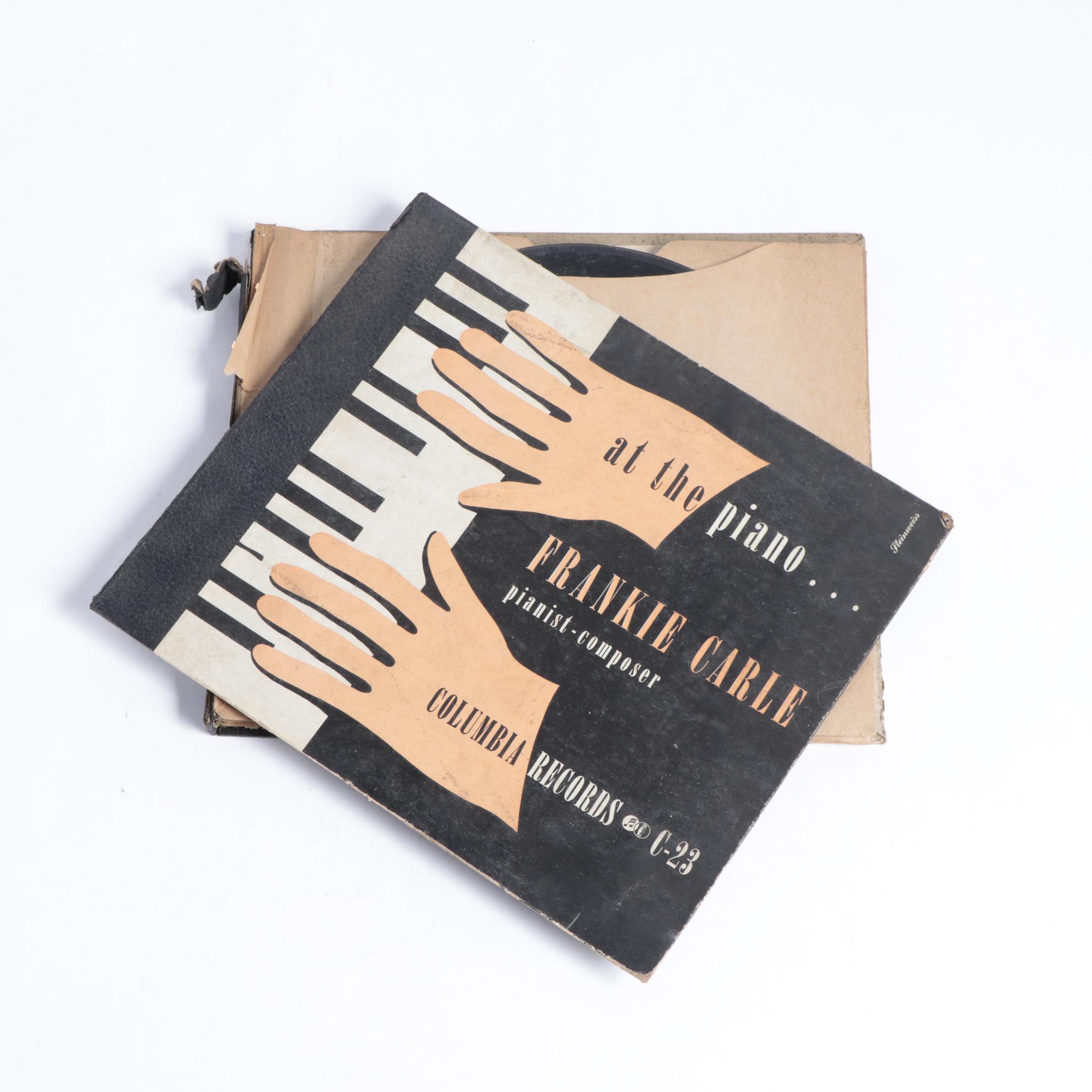 Frankie Carle Piano with Russian and German Folk Music Record Albums