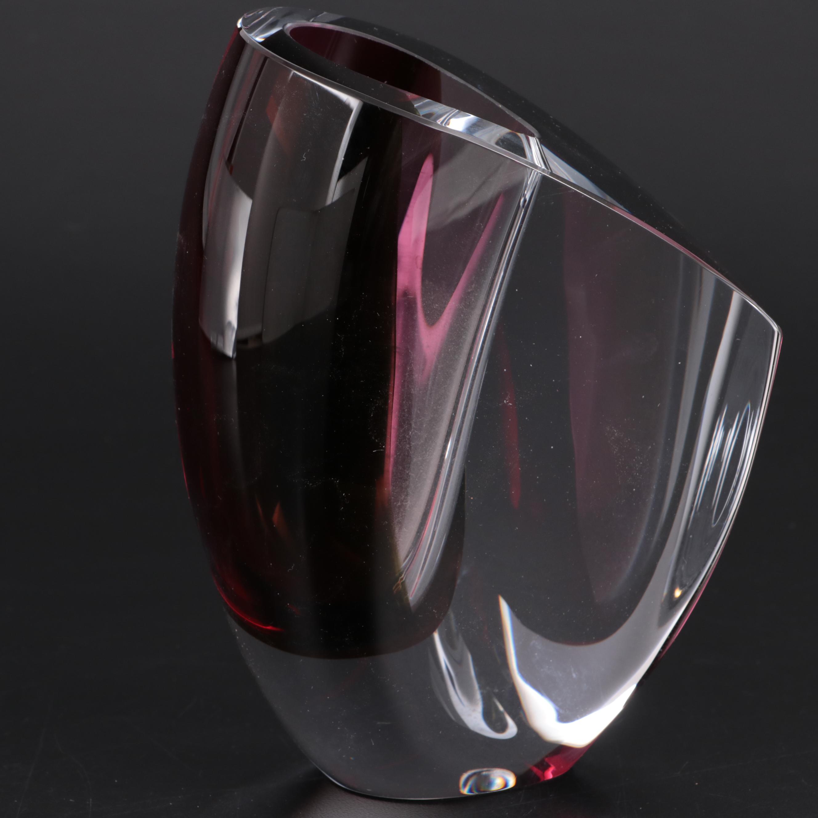 Göran Wärff for Kosta Boda "Mirage" Art Glass Vase