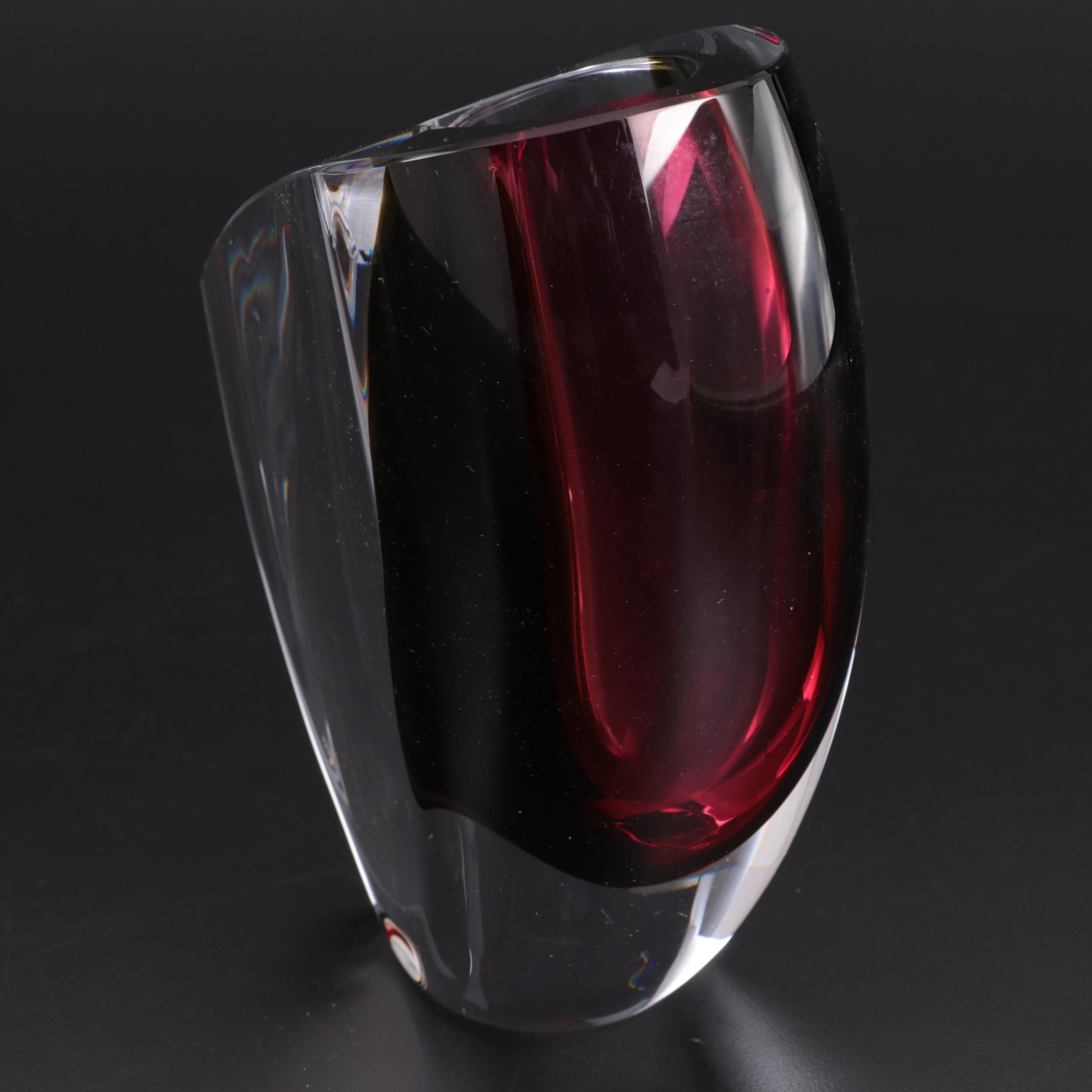 Göran Wärff for Kosta Boda "Mirage" Art Glass Vase