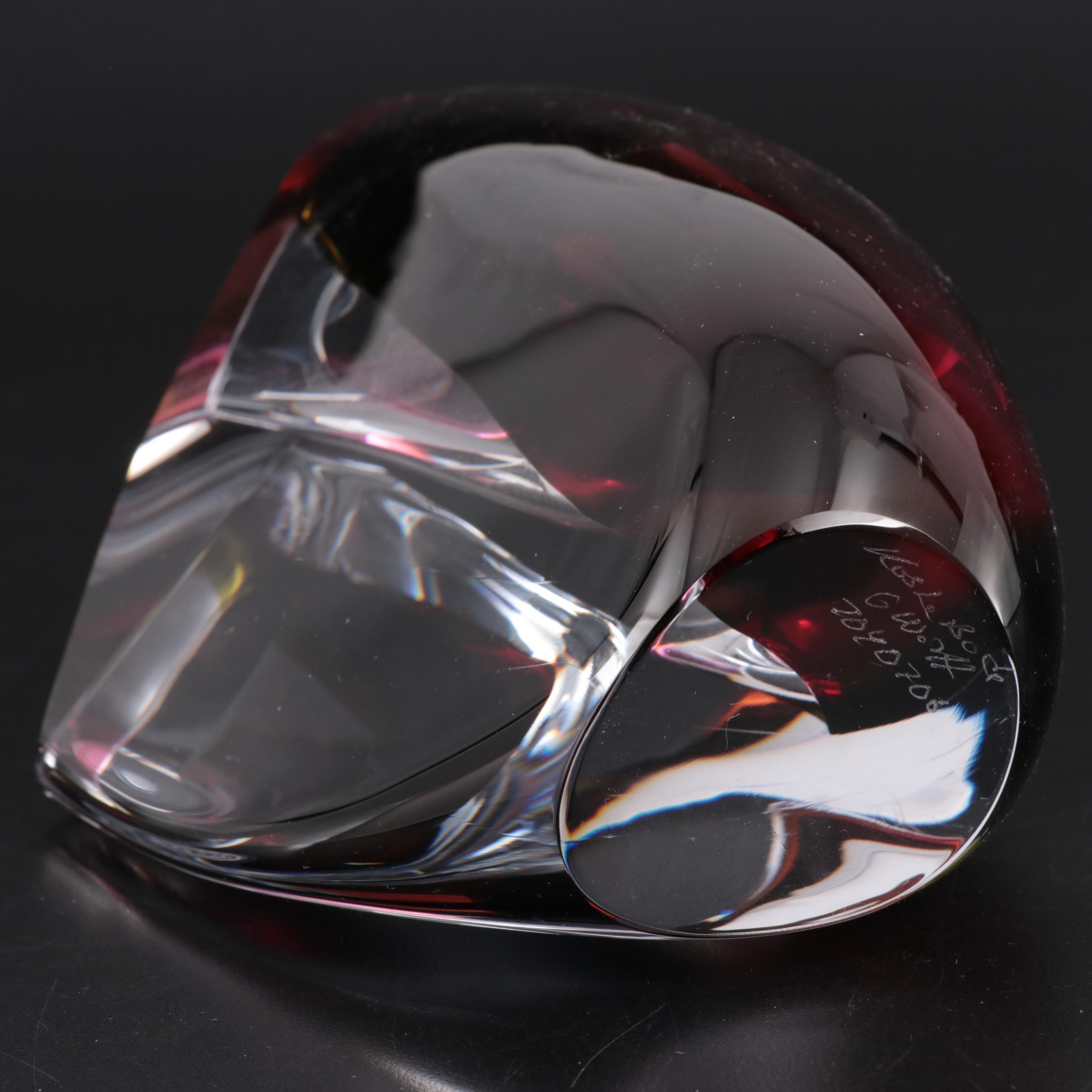 Göran Wärff for Kosta Boda "Mirage" Art Glass Vase