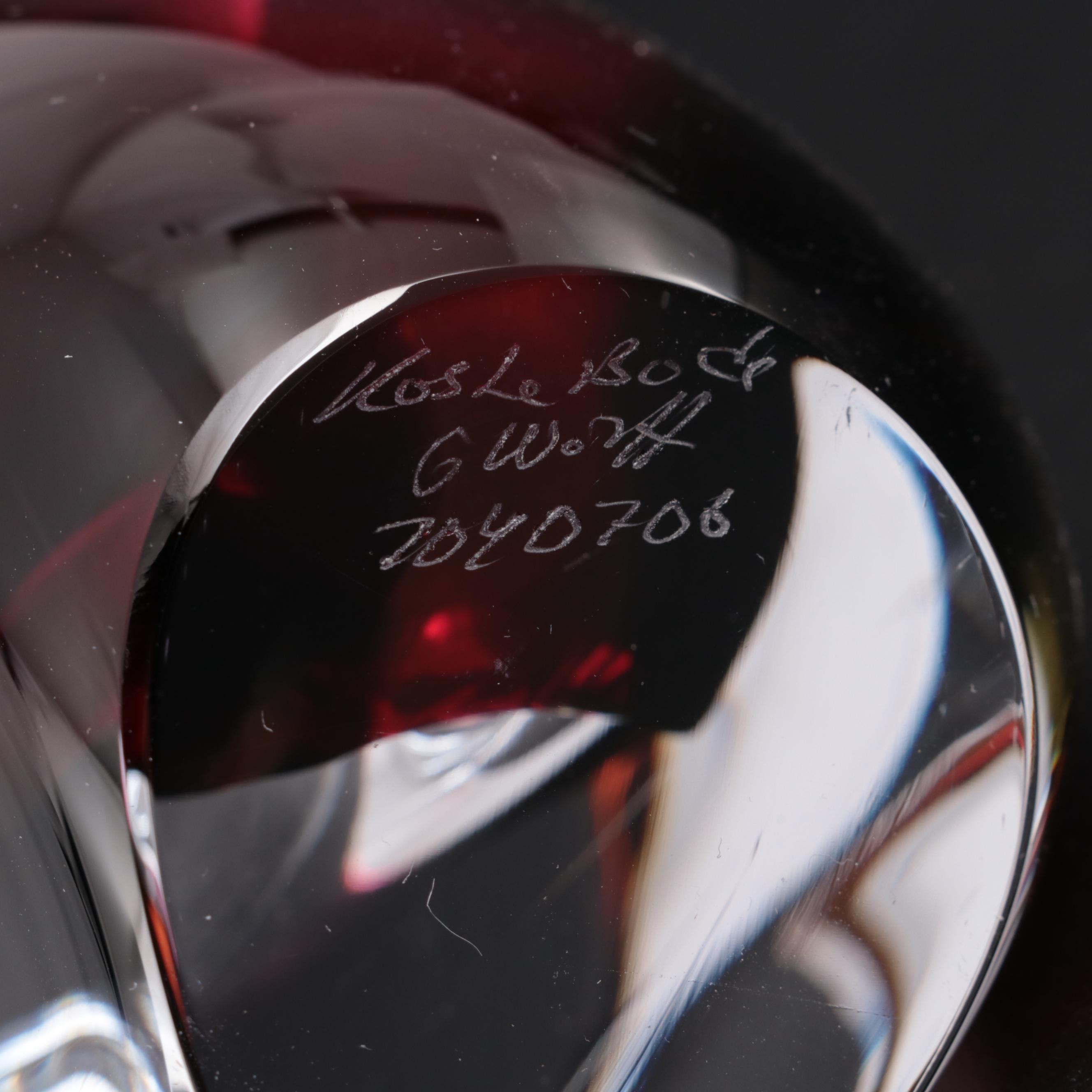 Göran Wärff for Kosta Boda "Mirage" Art Glass Vase