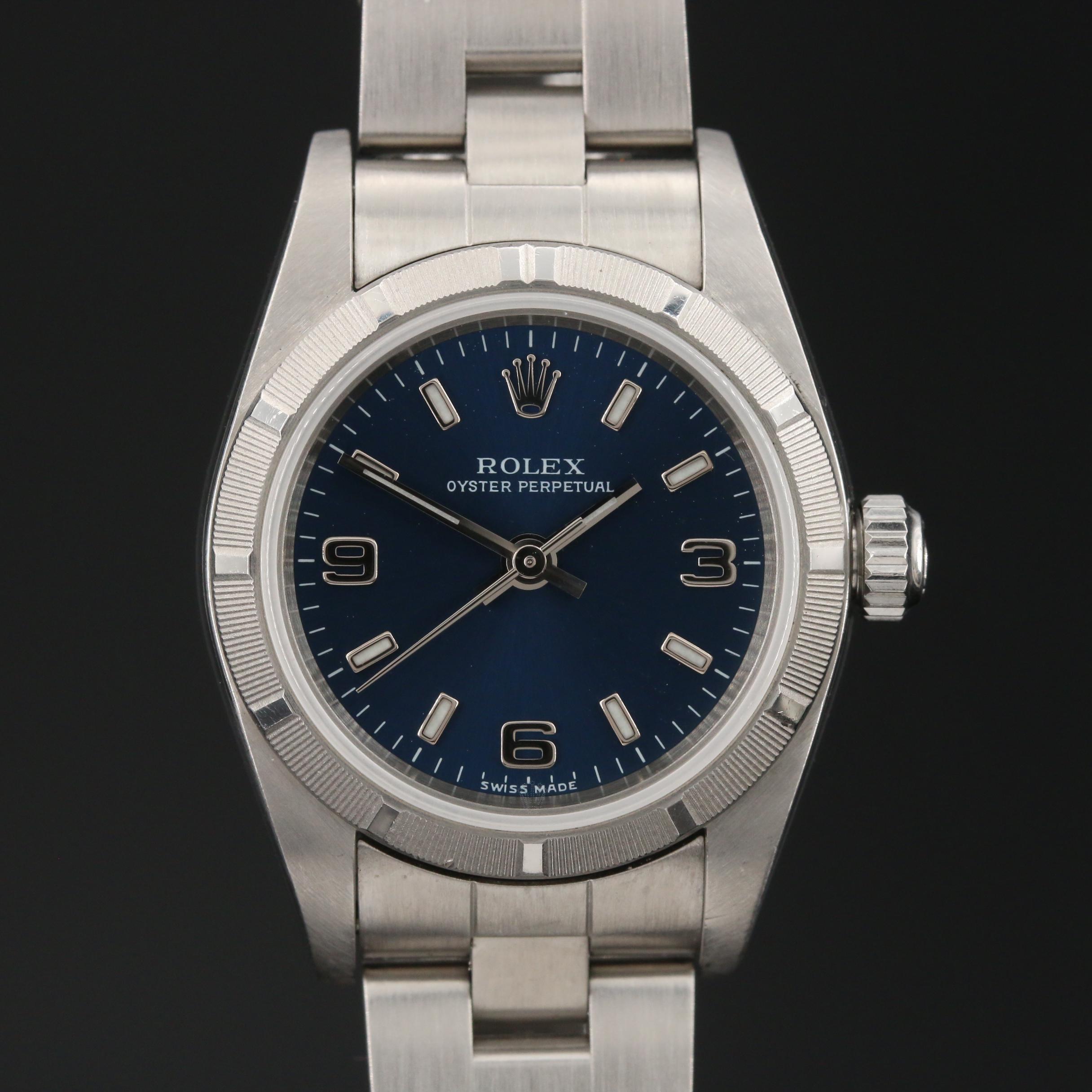 Rolex Oyster Perpetual Stainless Steel Watch