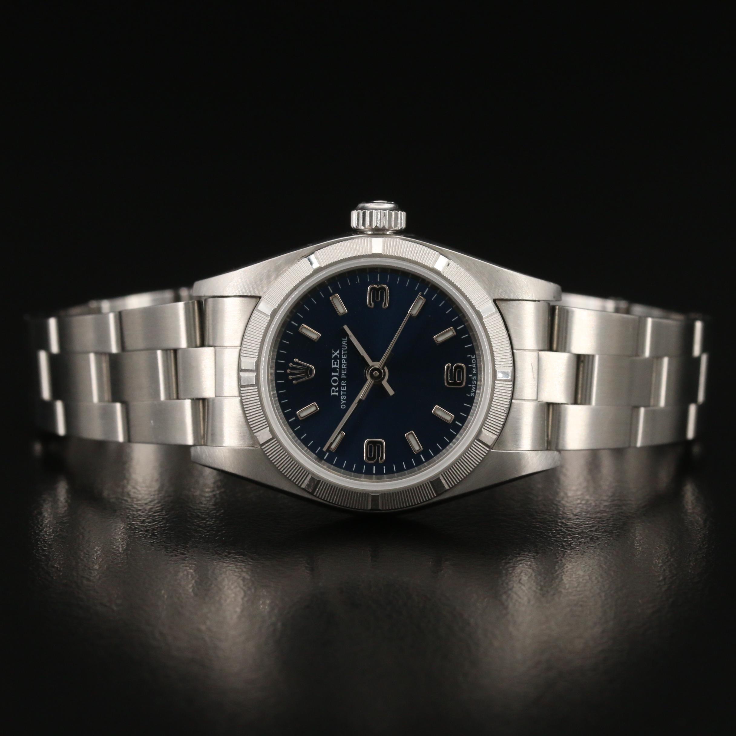 Rolex Oyster Perpetual Stainless Steel Watch