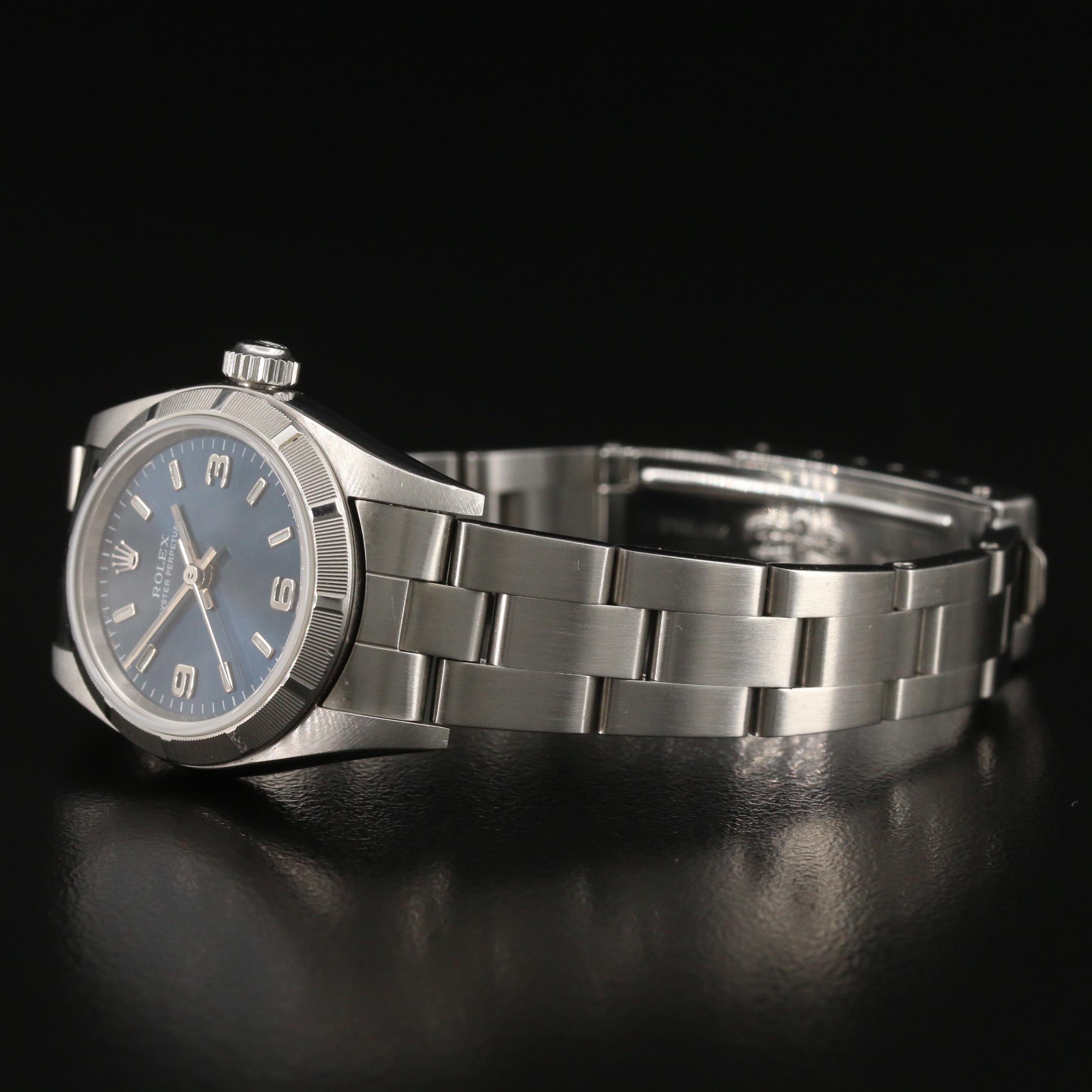 Rolex Oyster Perpetual Stainless Steel Watch