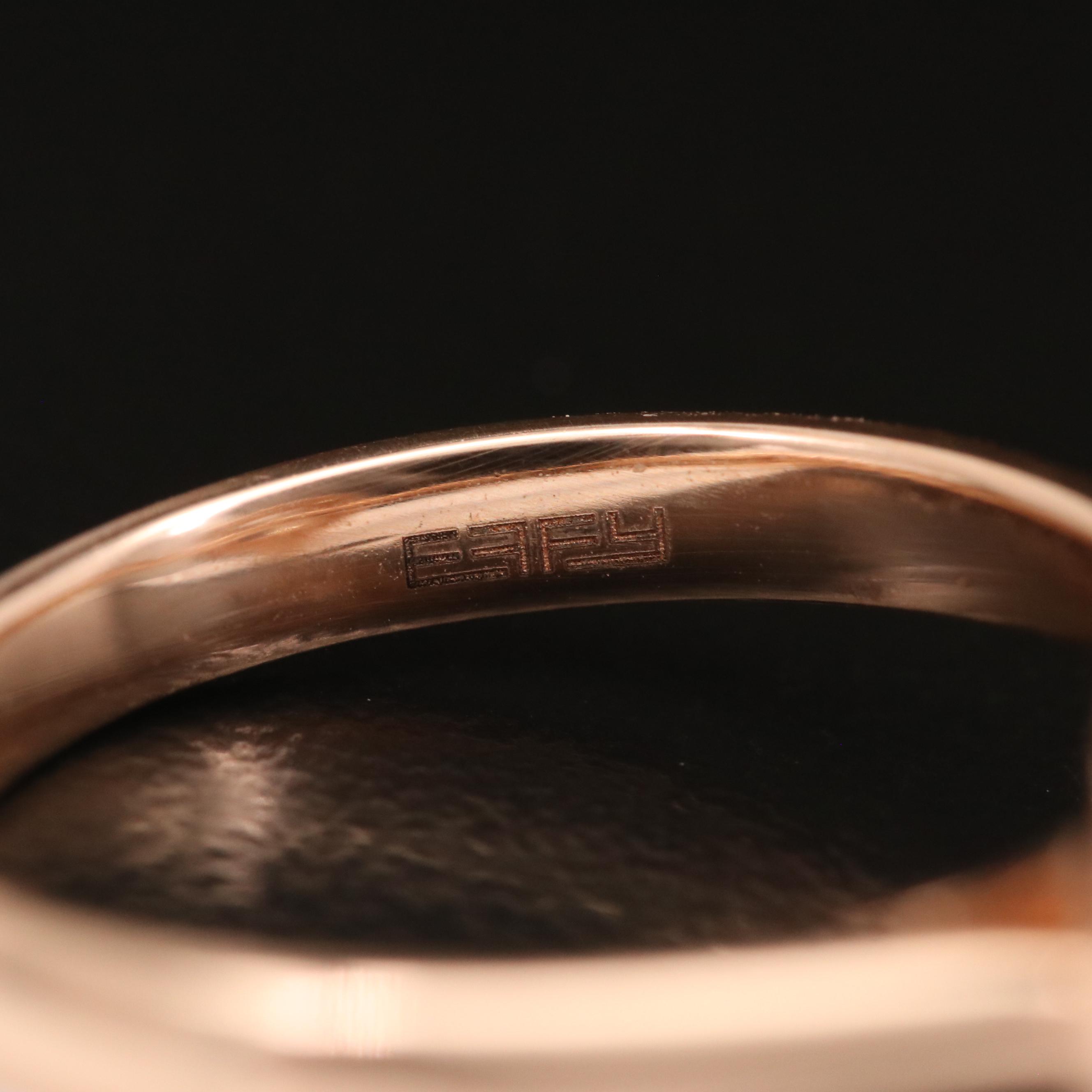 EFFY 14K Morganite and Diamond Ring