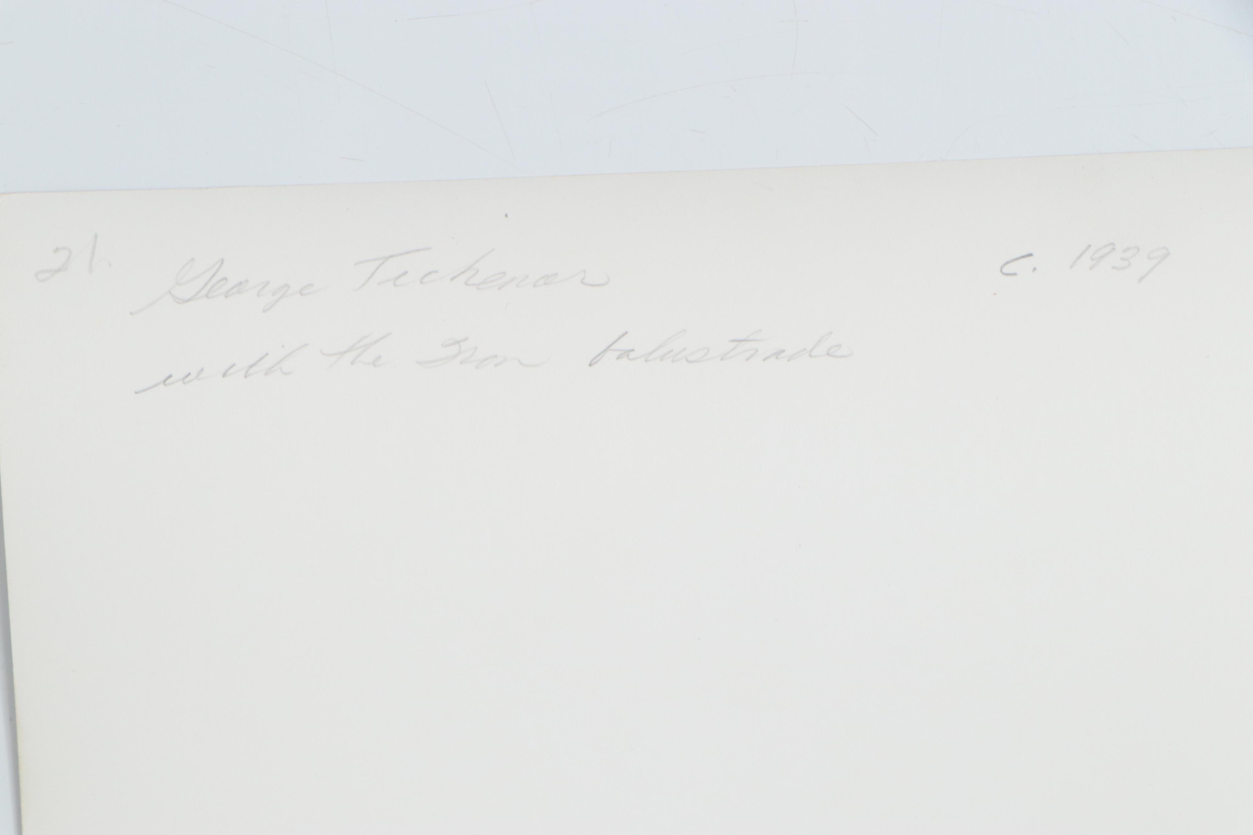 George Platt Lynes Silver Gelatin Photograph of Male Nude