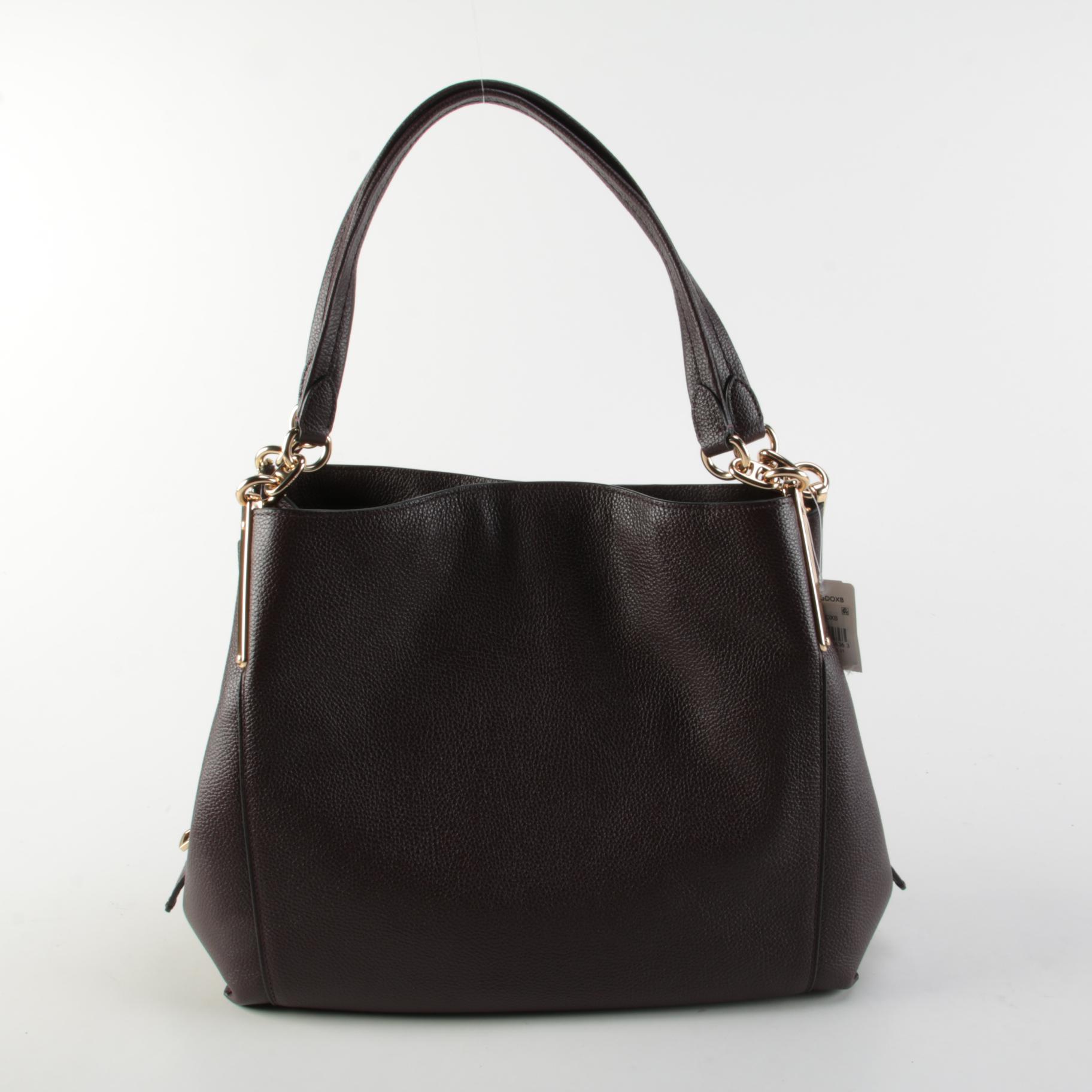 Coach Dalton 31 Shoulder Bag in Oxblood Leather