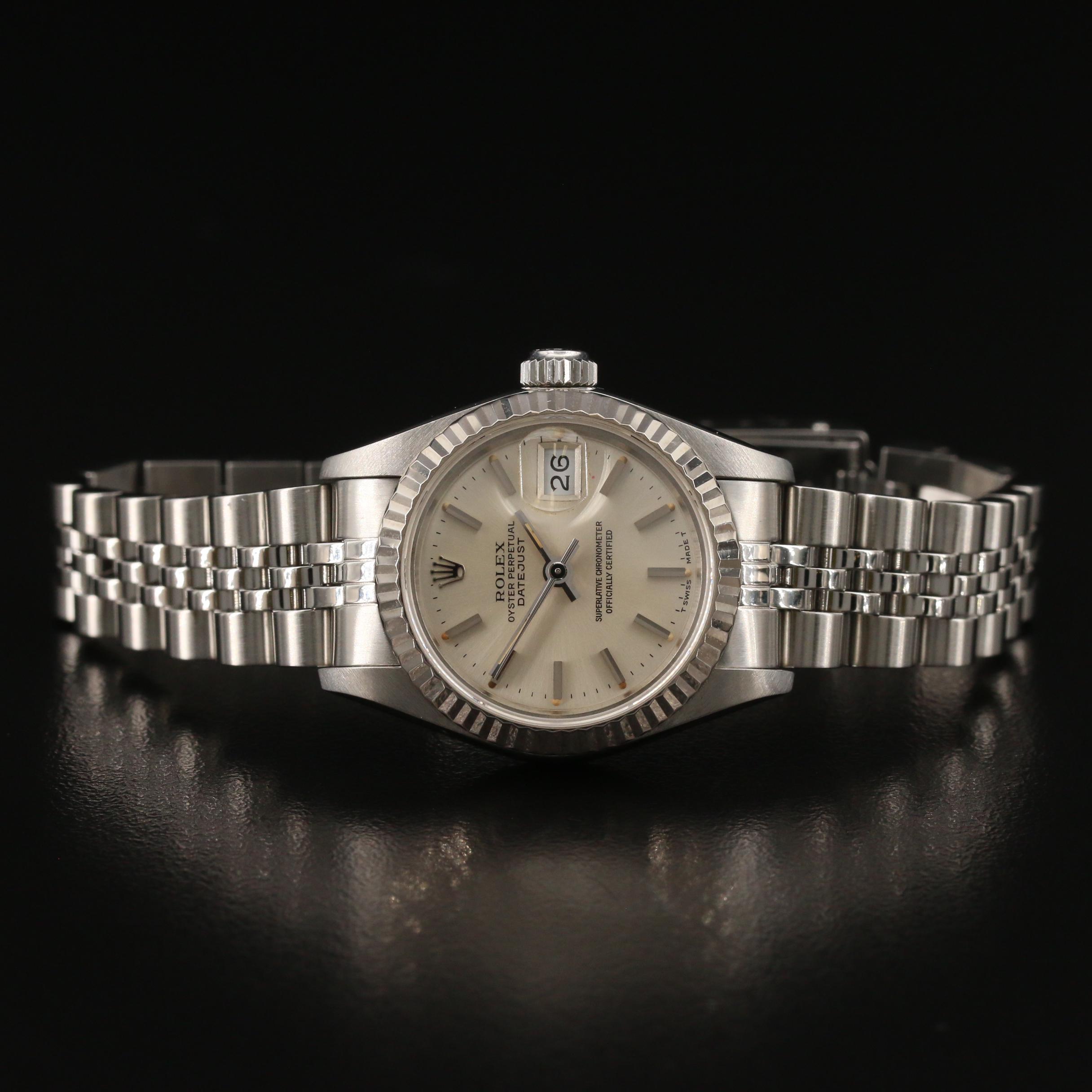1985 Rolex Datejust 18K and Stainless Steel Watch
