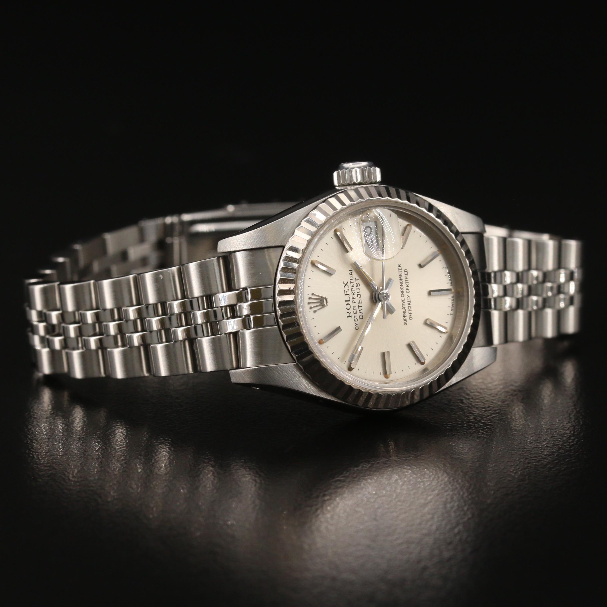 1985 Rolex Datejust 18K and Stainless Steel Watch