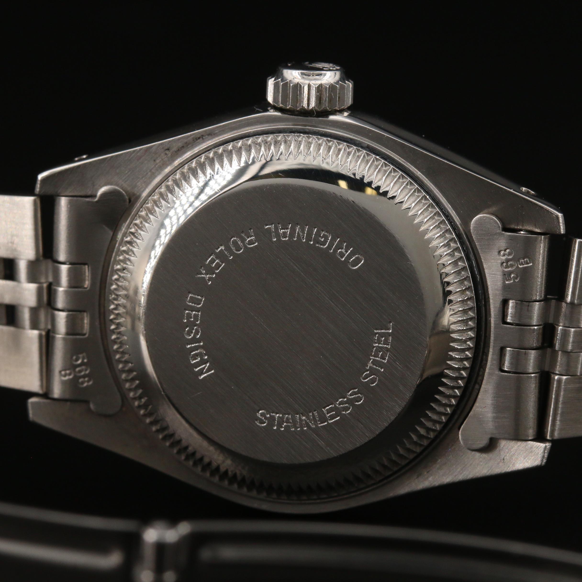 1985 Rolex Datejust 18K and Stainless Steel Watch