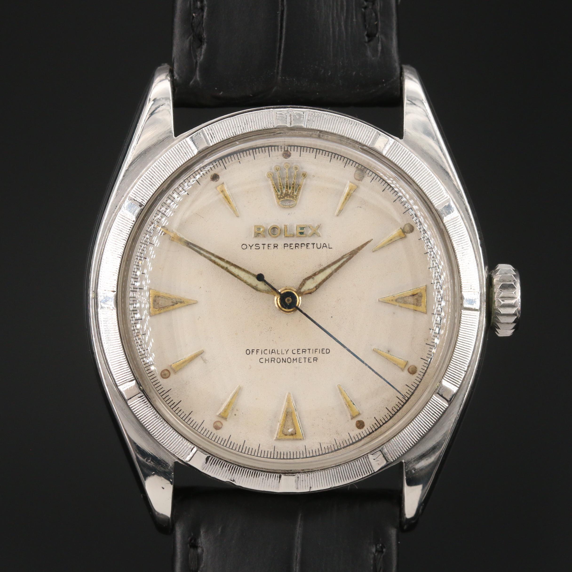 Vintage Rolex Bubbleback Watch