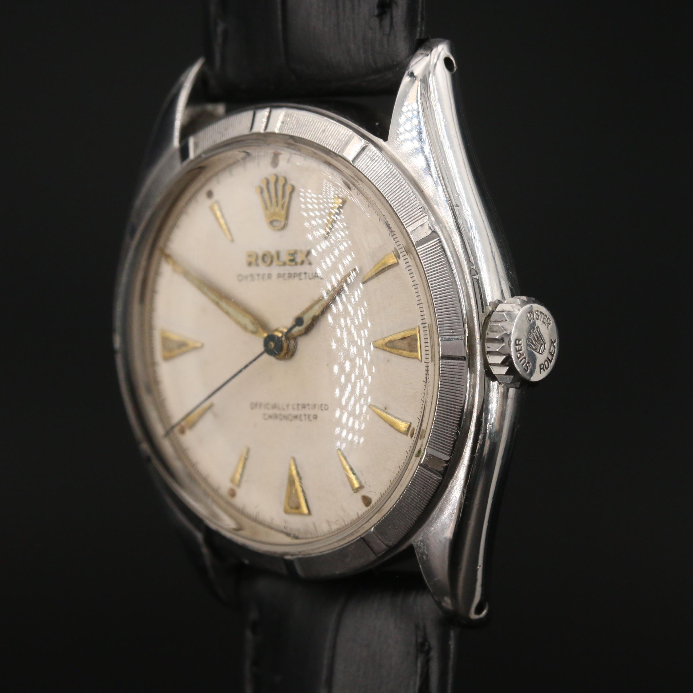 Vintage Rolex Bubbleback Watch