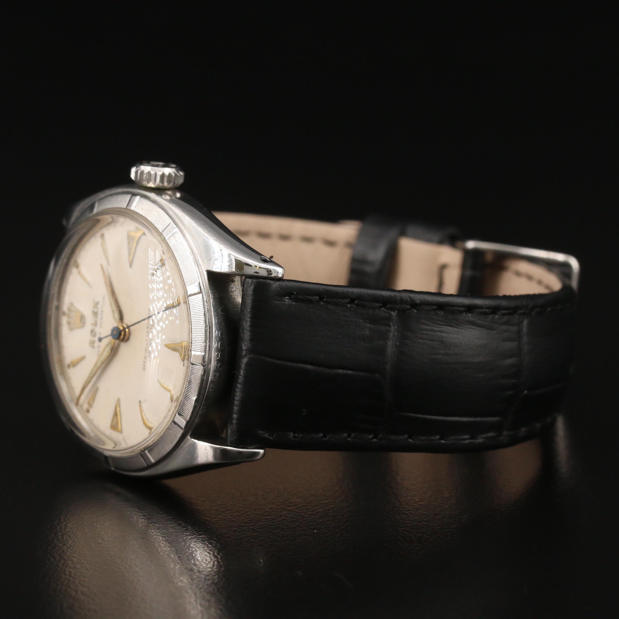Vintage Rolex Bubbleback Watch