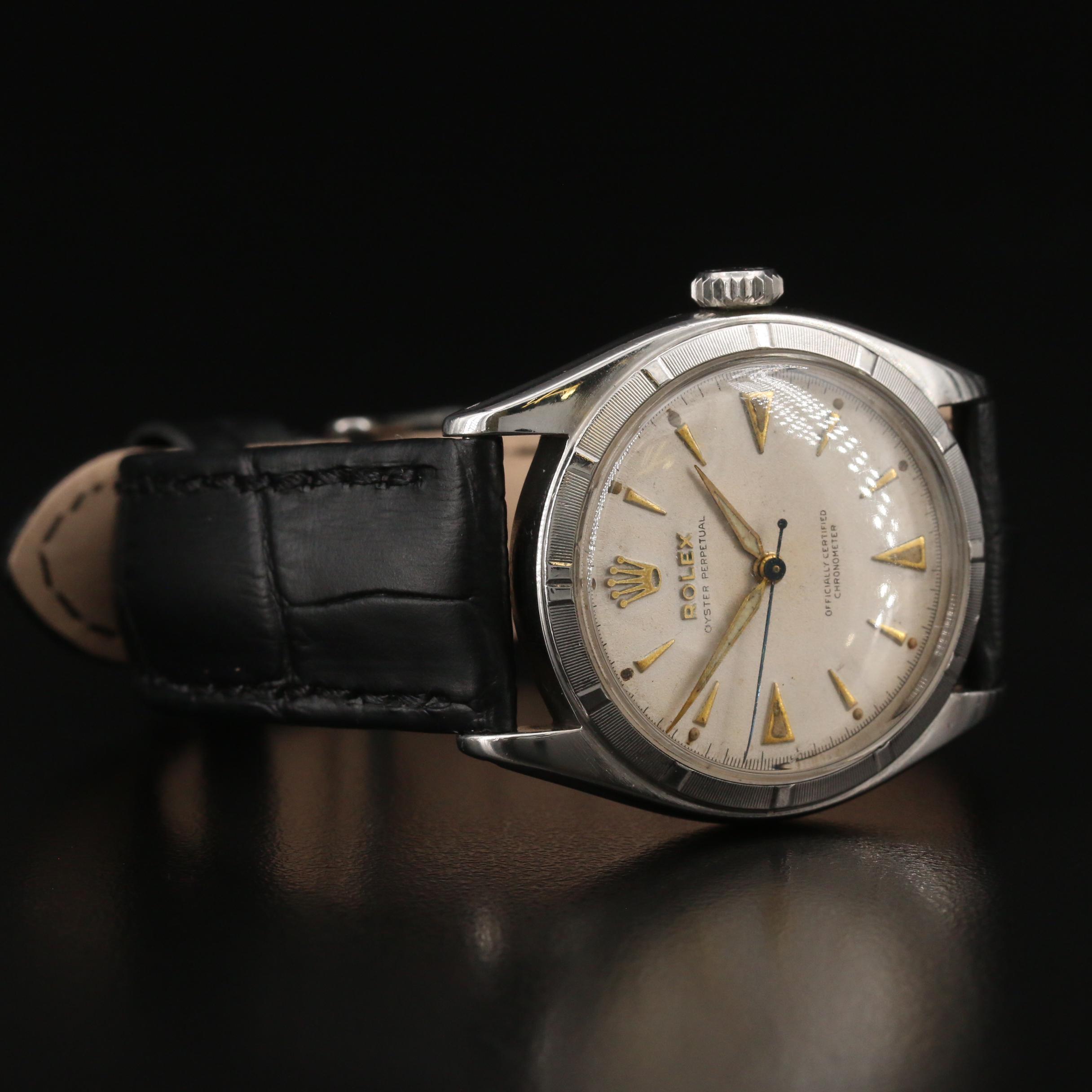 Vintage Rolex Bubbleback Watch