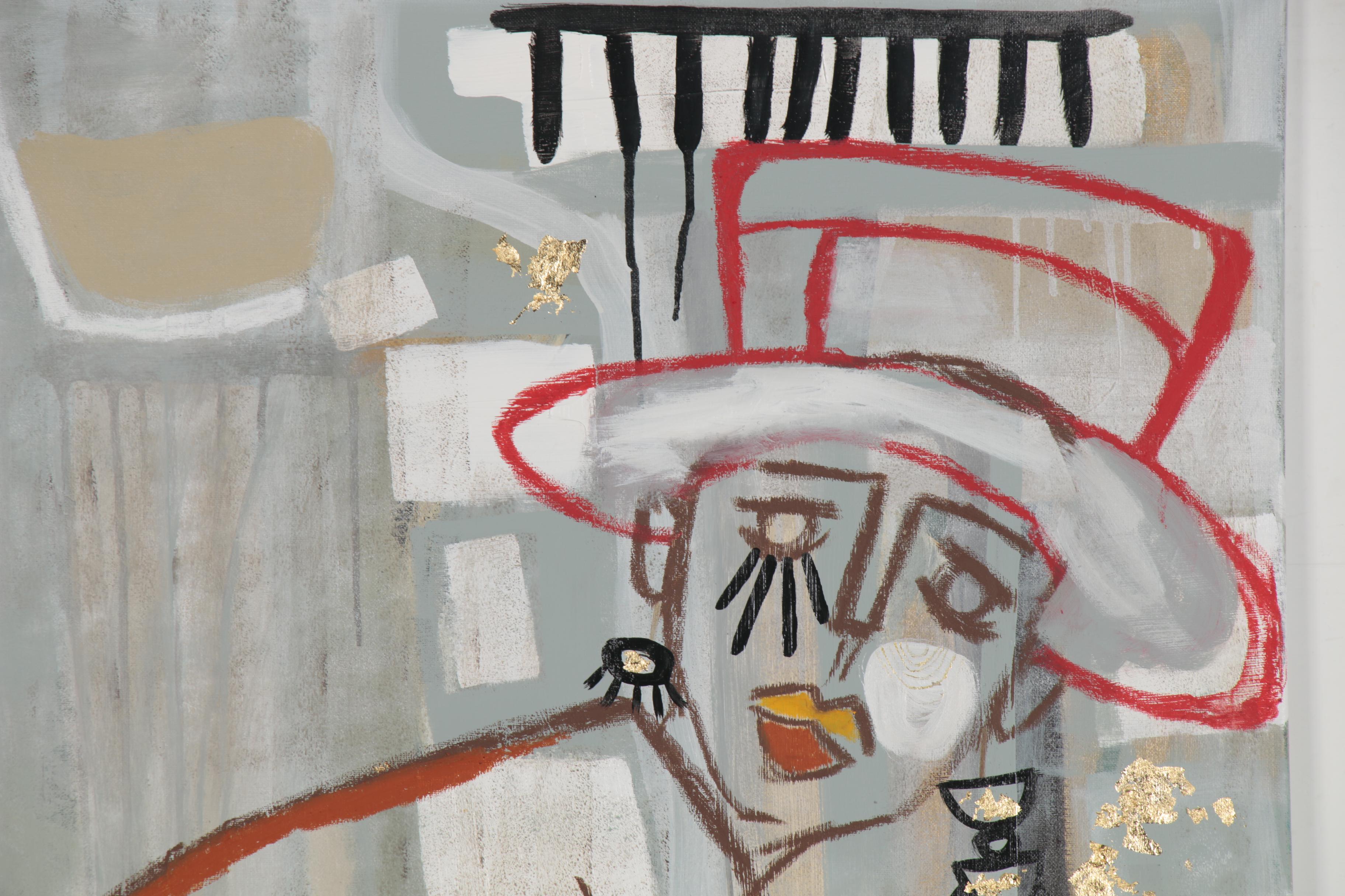 Jordan Howell Acrylic Painting "Piano Woman," 2020