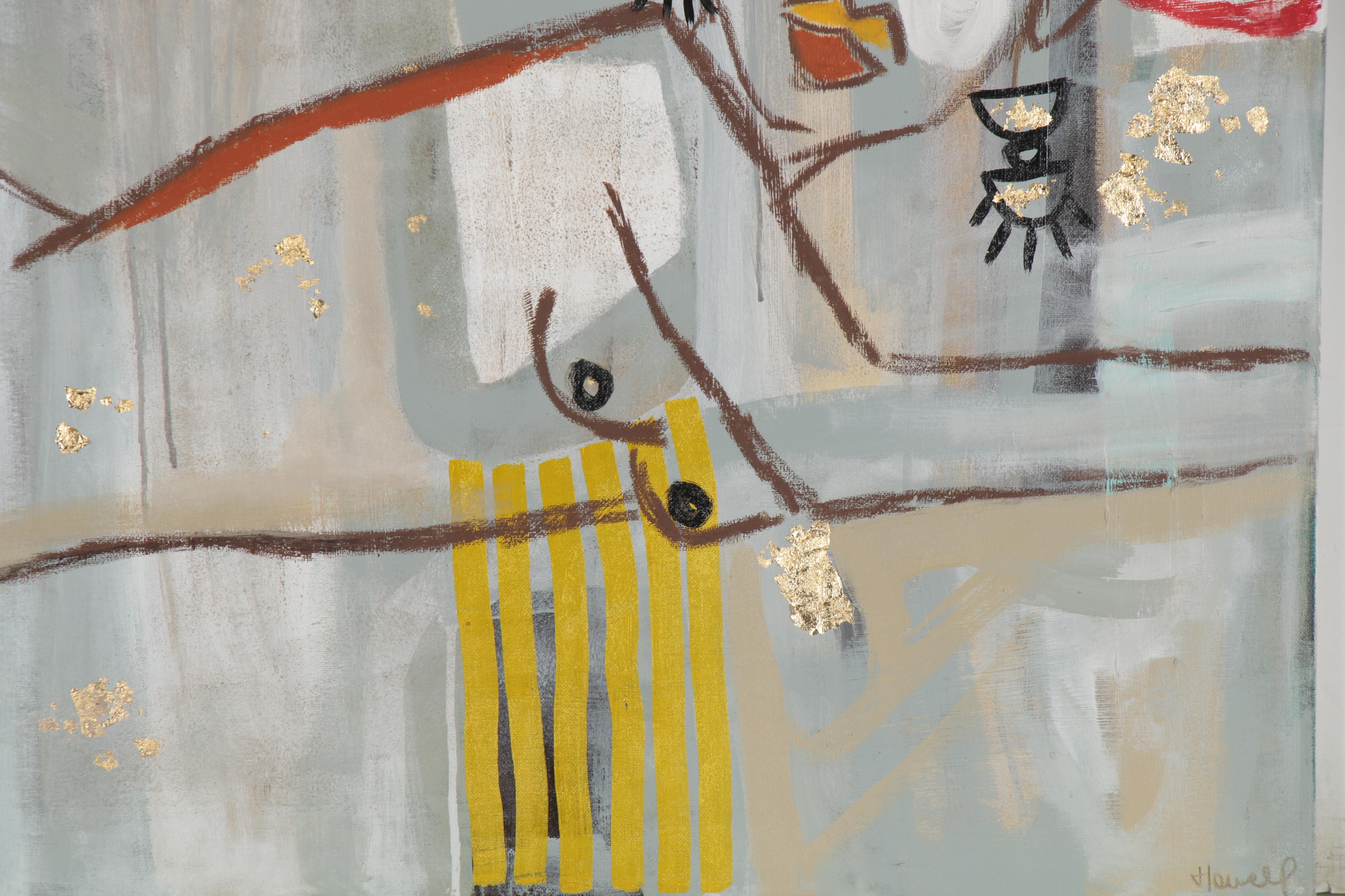 Jordan Howell Acrylic Painting "Piano Woman," 2020