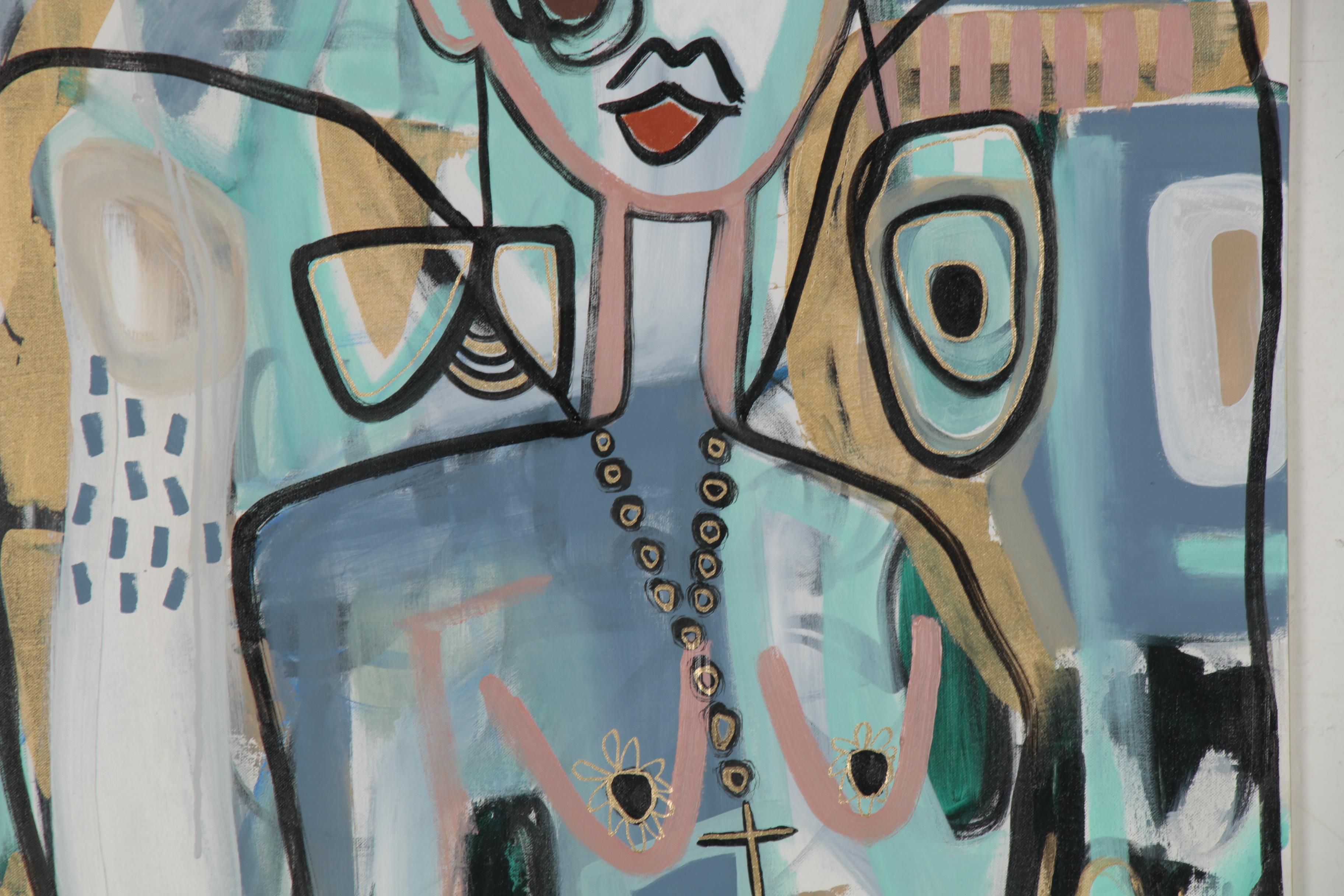 Jordan Howell Acrylic Painting "The Last 2020 Angel"