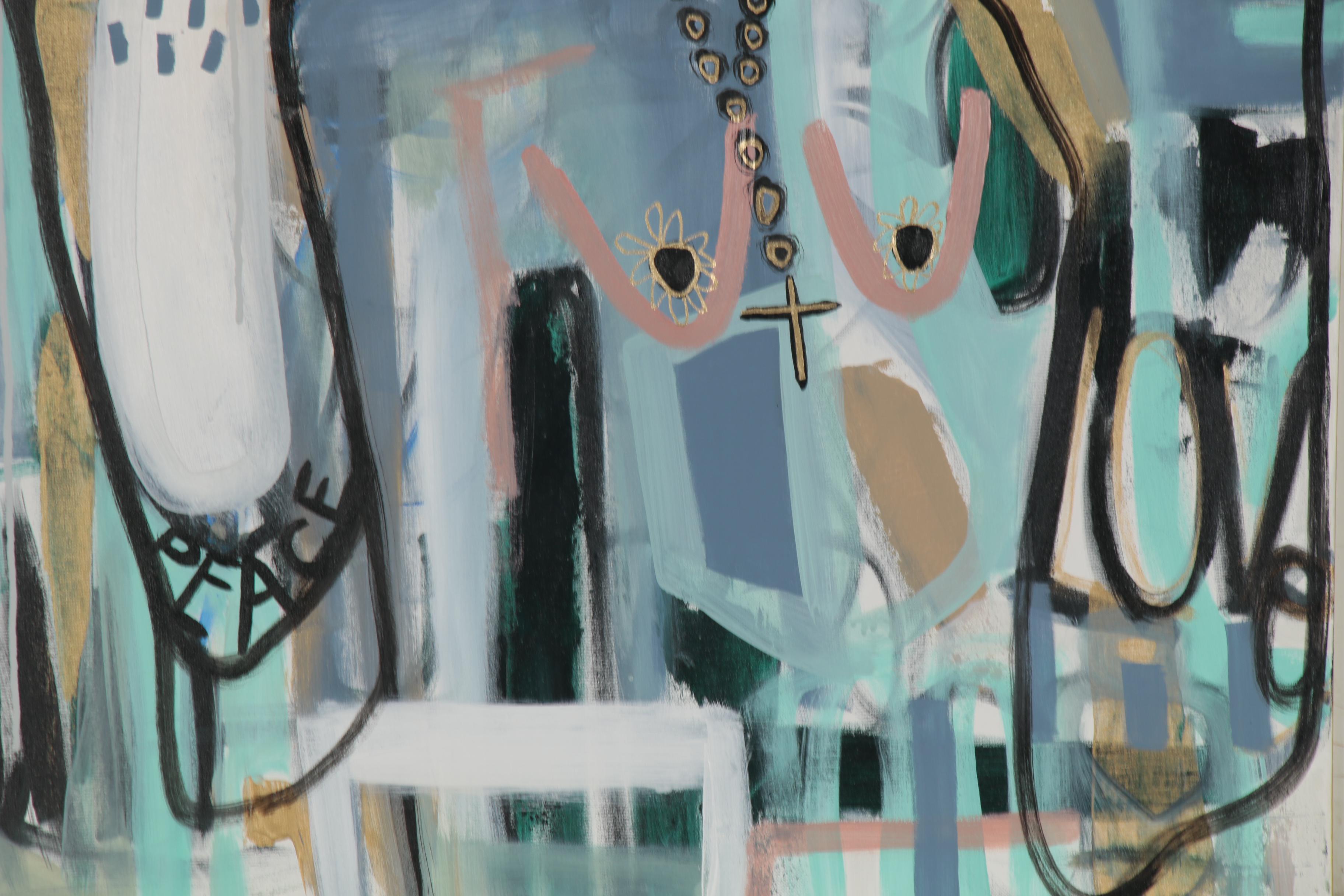 Jordan Howell Acrylic Painting "The Last 2020 Angel"