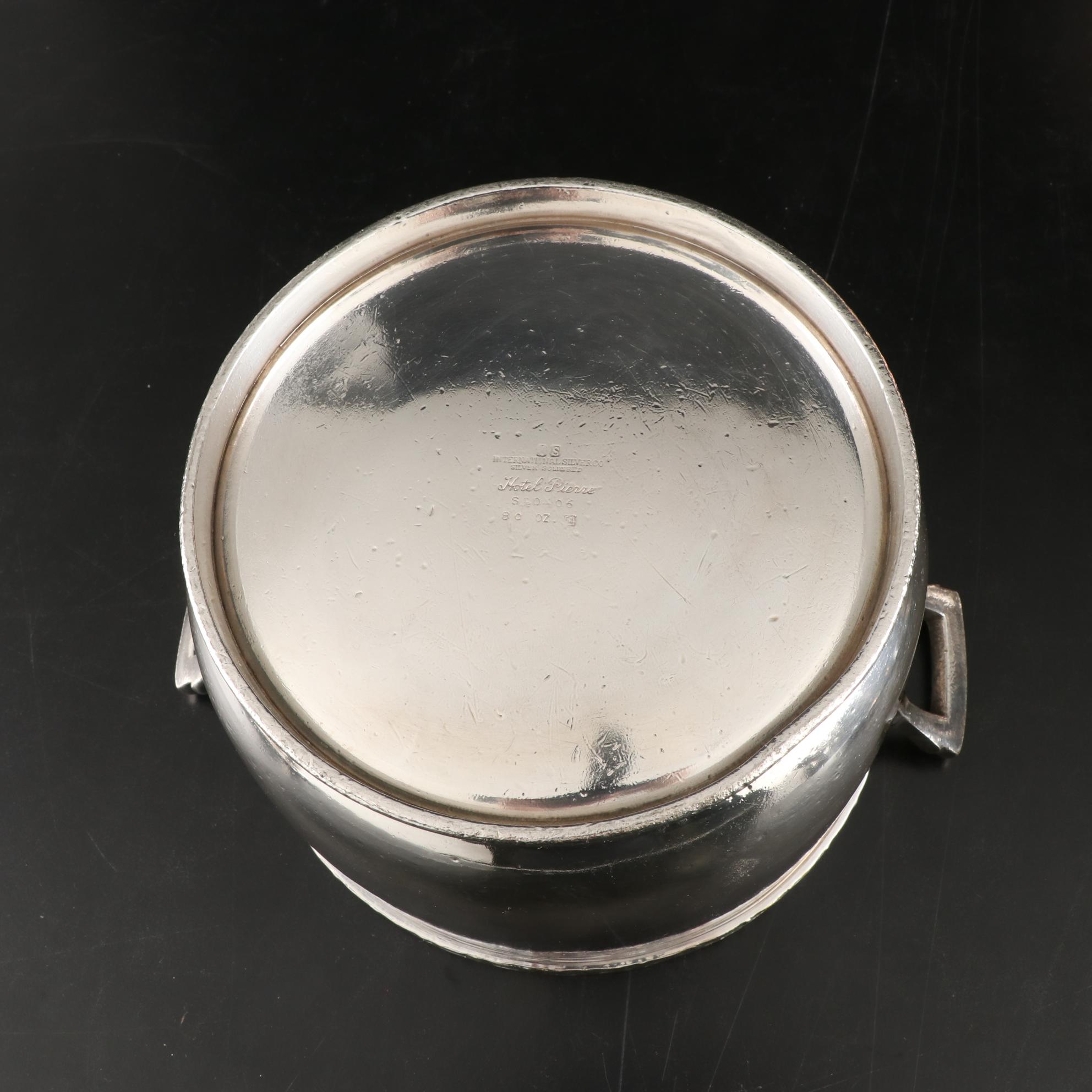 International Silver Co. The Waldorf Astoria with Other Hotel Silver Tableware