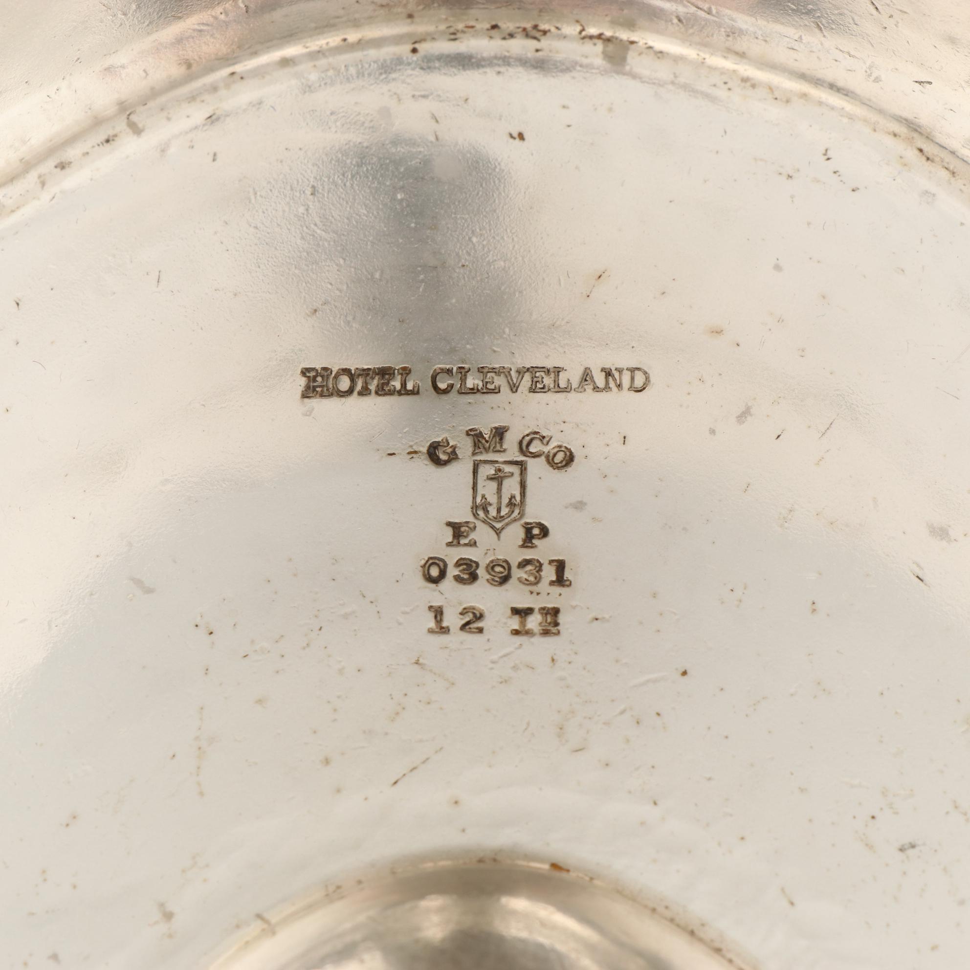 International Silver Co. The Waldorf Astoria with Other Hotel Silver Tableware