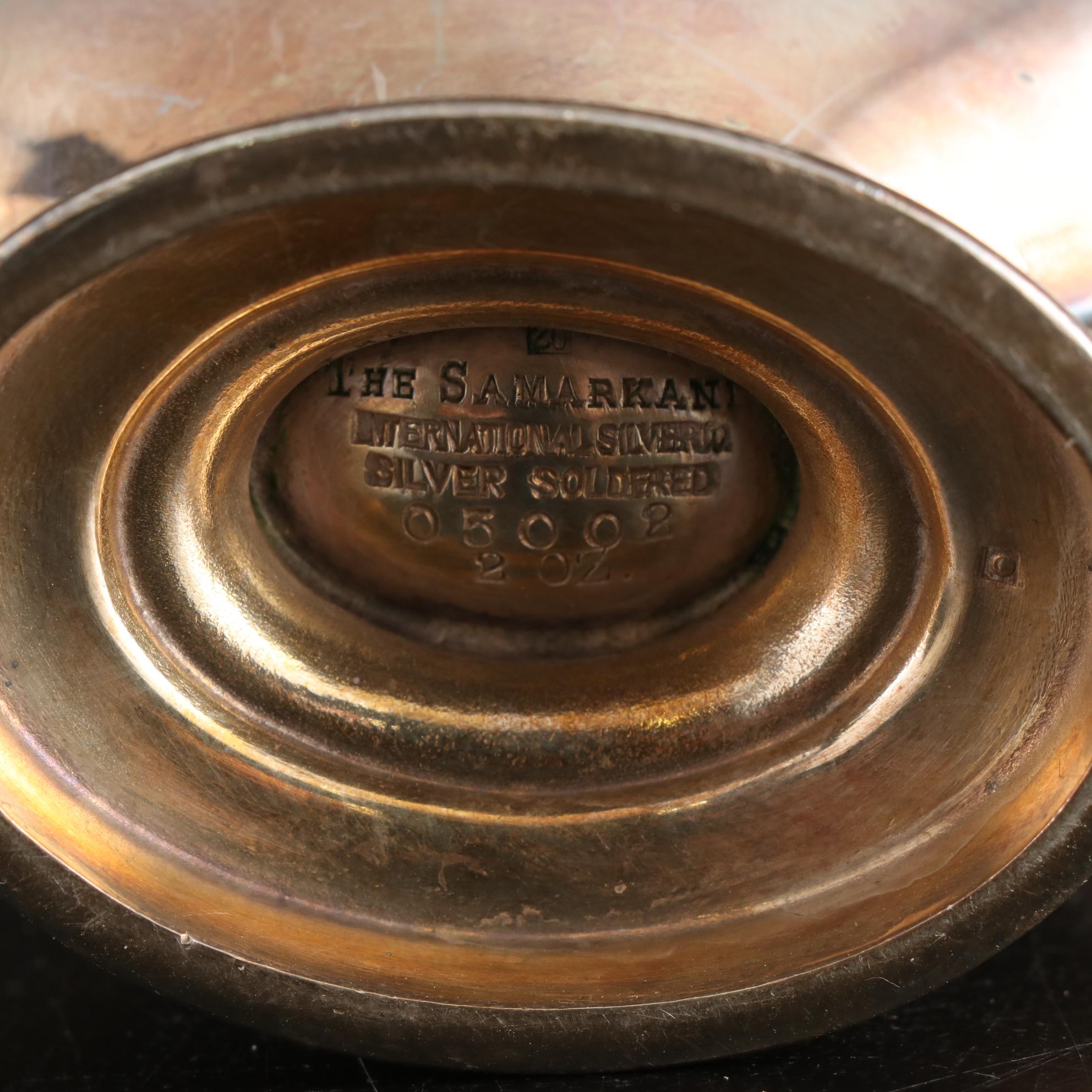 International Silver Co. The Waldorf Astoria with Other Hotel Silver Tableware